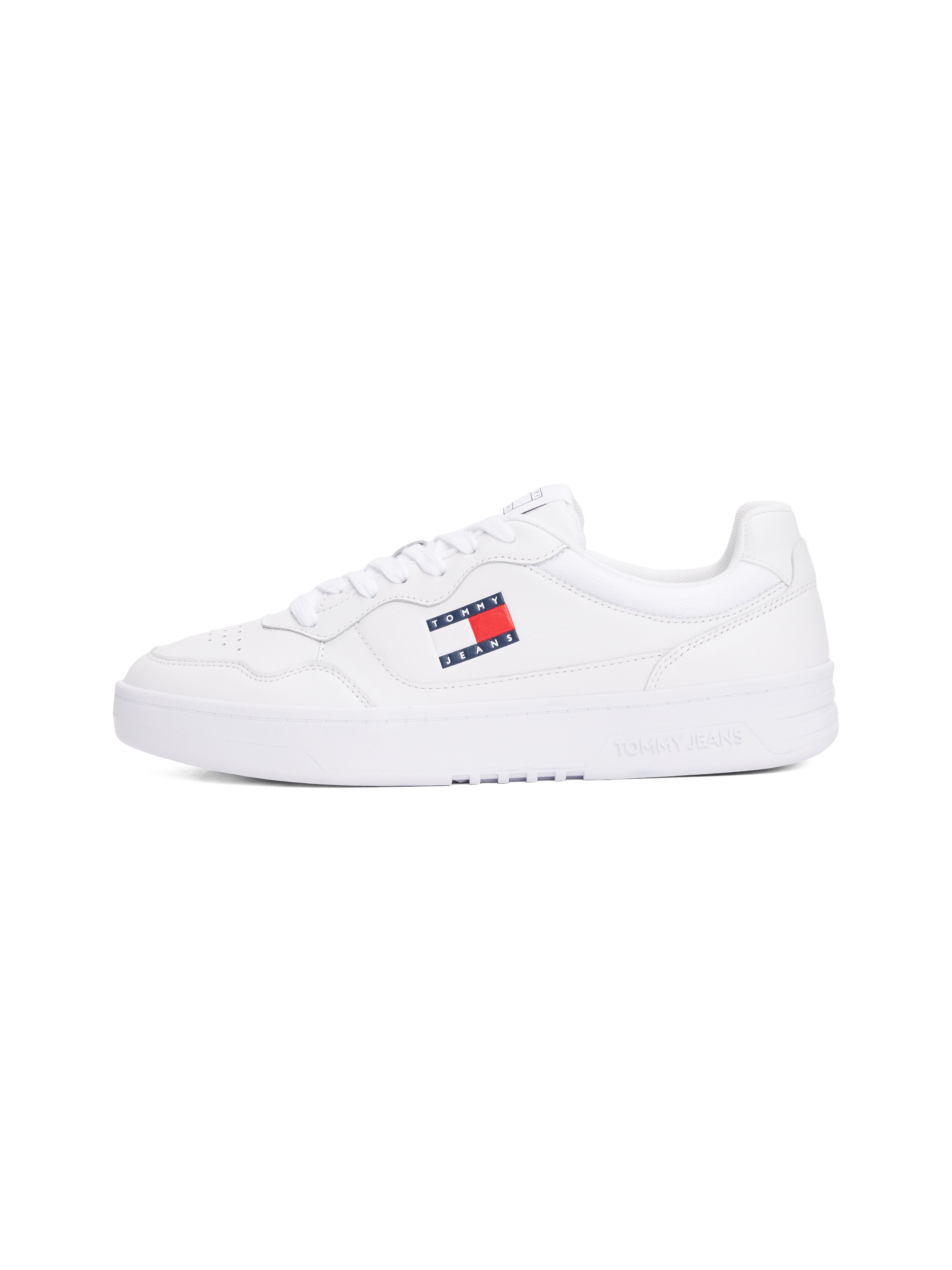 Tommy Jeans Sneaker »(NEW) TJM CUPSOLE LEATHER ESS«, Freizeitschuh, Halbschuh, Schnürschuh im Basket-Look