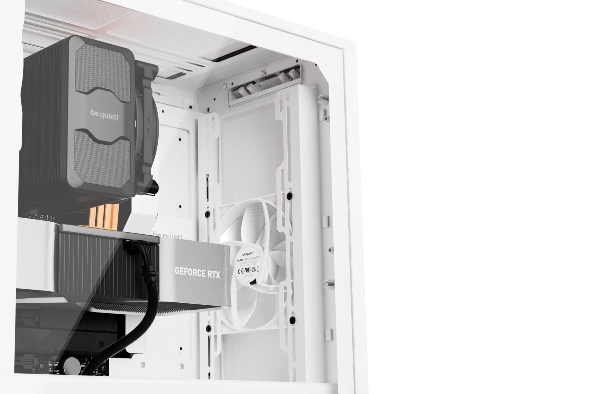 be quiet! PC-Gehäuse »PURE BASE 501 Airflow Window White«