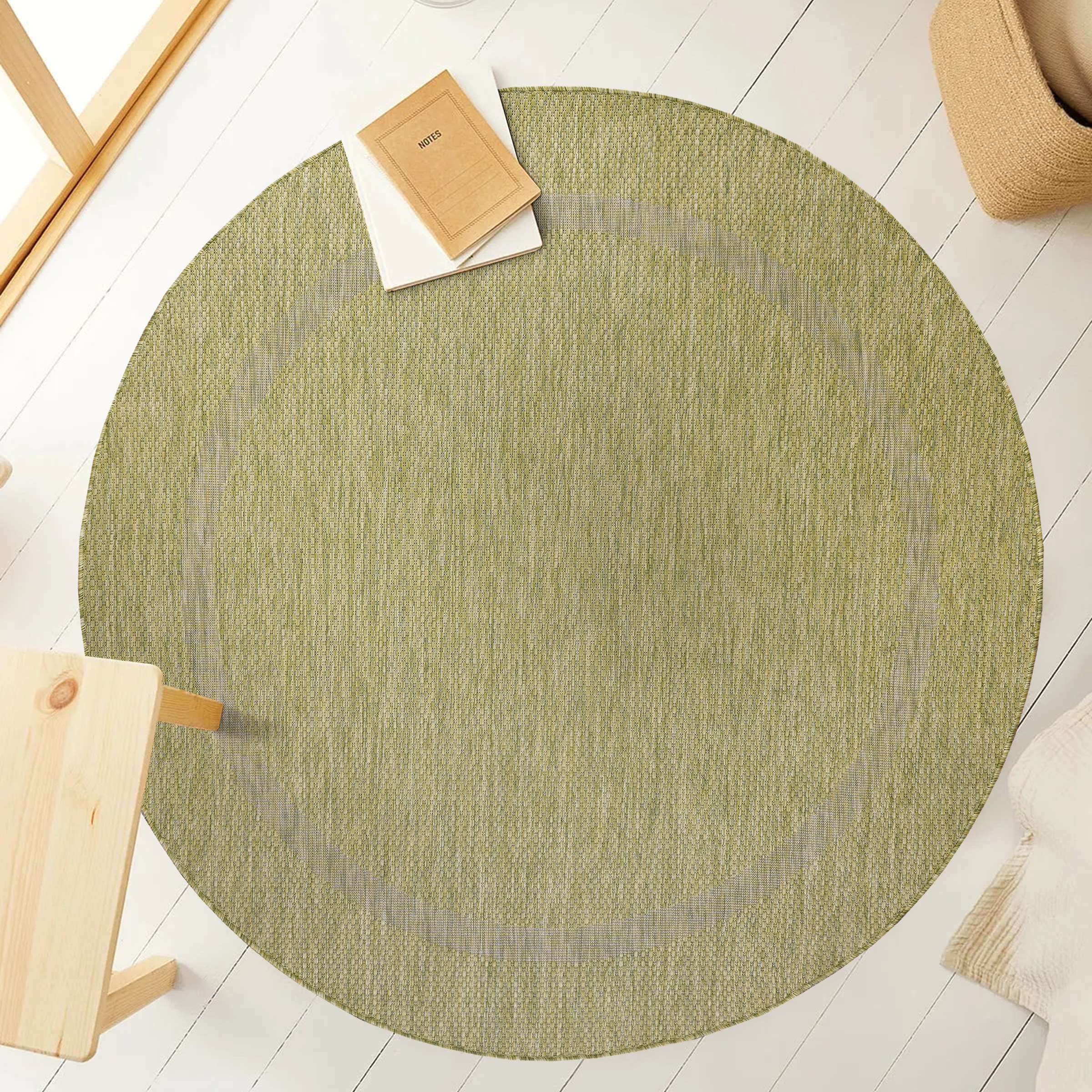 Ayyildiz Teppiche Outdoorteppich "RELAX 4311, auch als Läufer und in Rund" rund 5 mm Höhe Läufer, Pflegeleicht, Robust, In- und Outdoor, große Farbauswahl