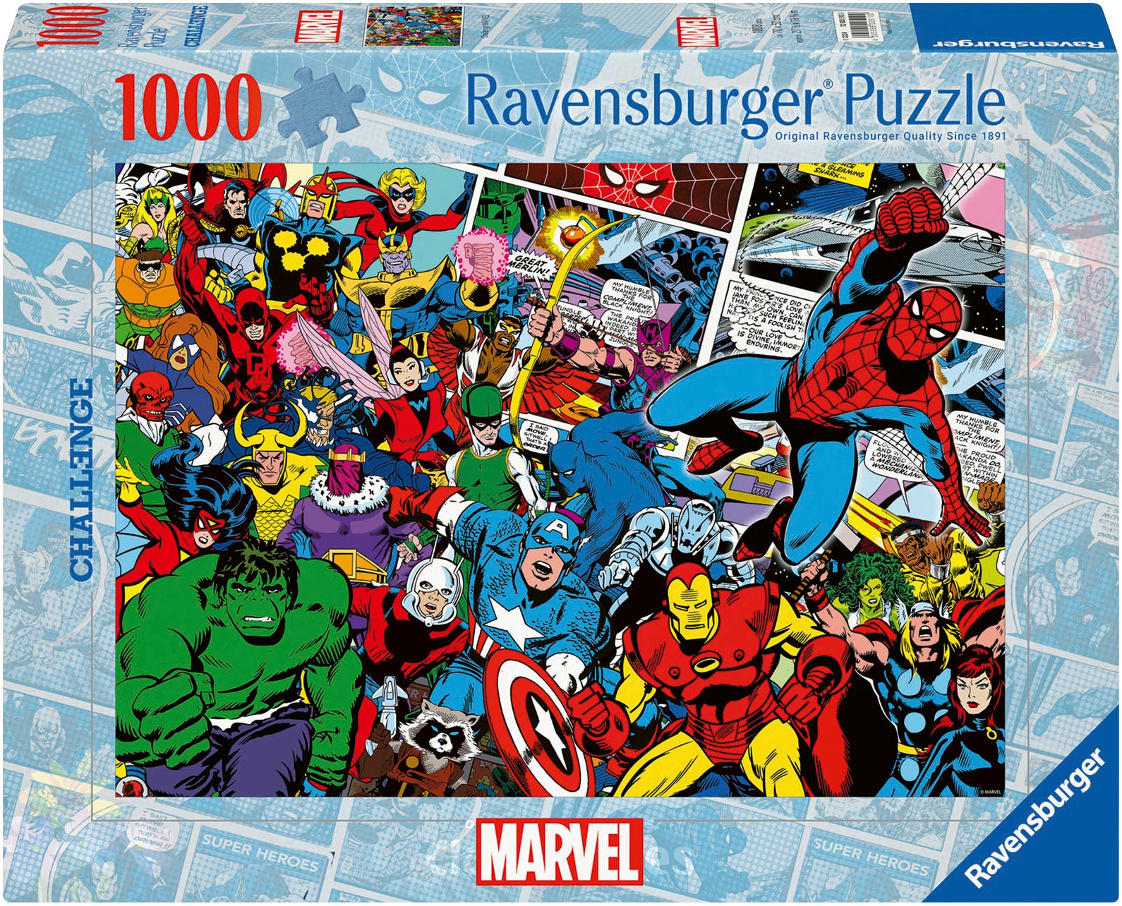 Puzzle »Challenge, Marvel Avengers«, Made in Germany; FSC® - schützt Wald - weltweit