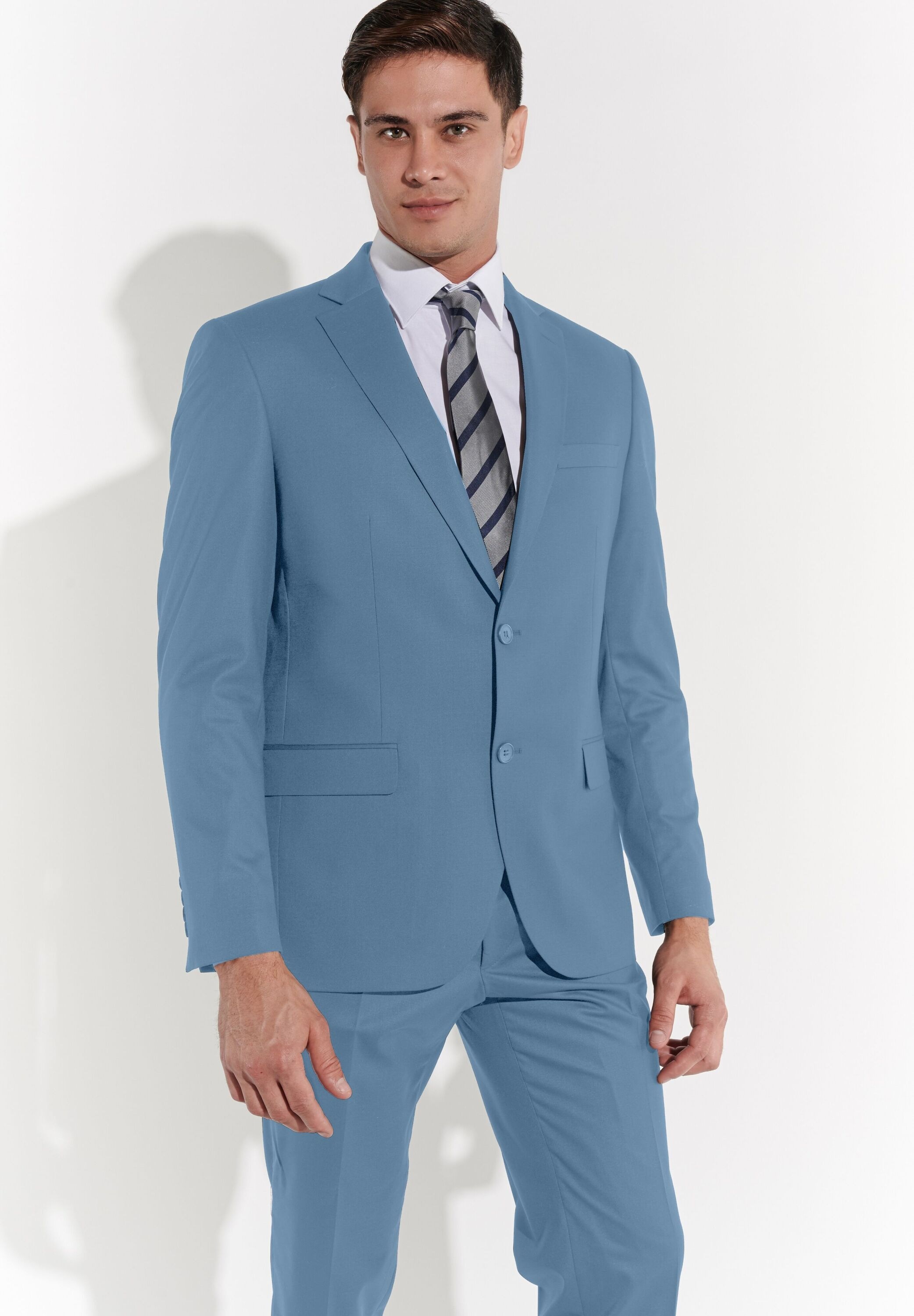 SteffenKlein Anzug »SteffenKlein Anzug REGULAR FIT« 2 tlg. regular fit mit Zwei-Knopf-Verschluss
