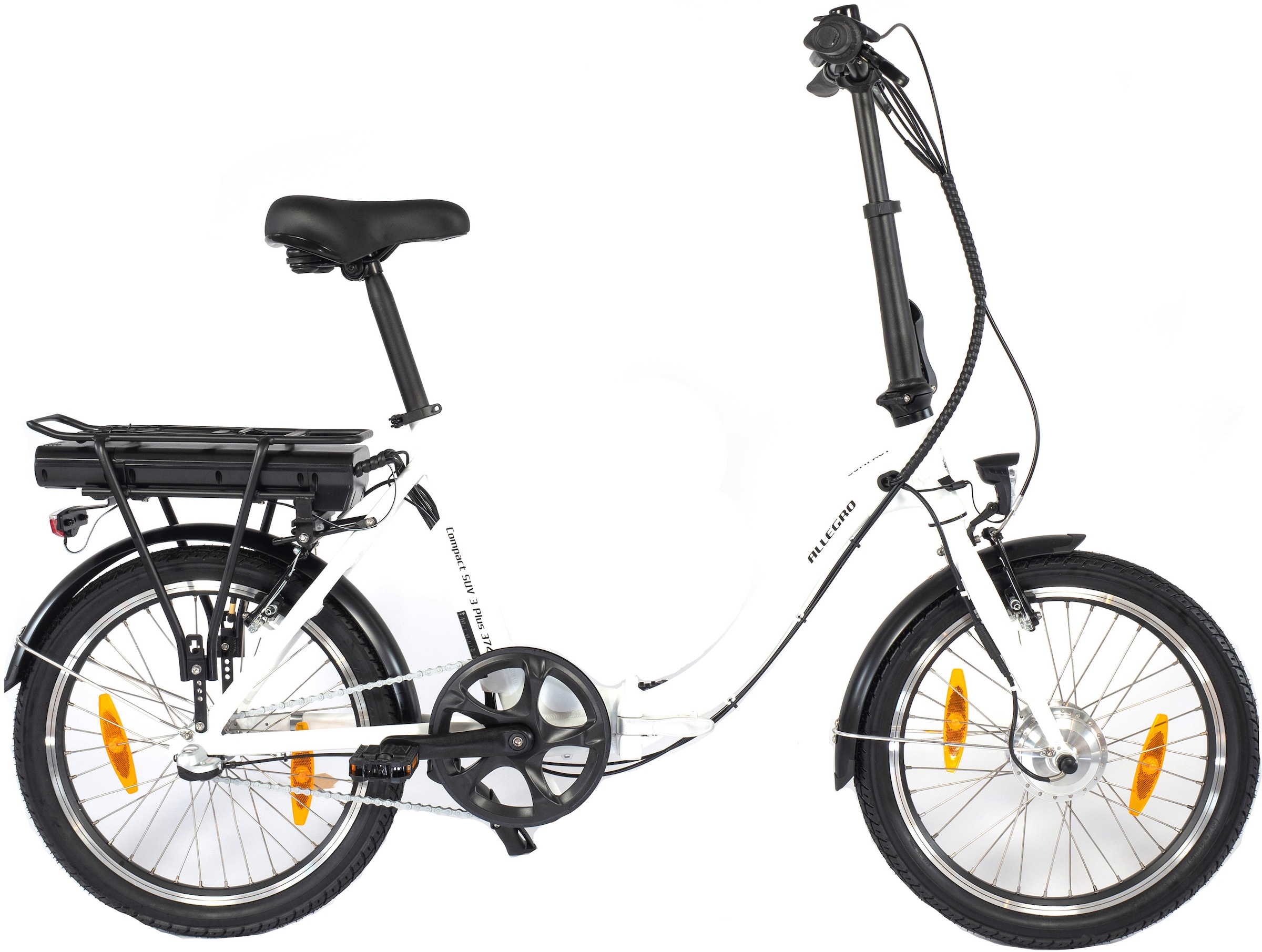 ALLEGRO E-Bike »Compact SUV 3 Plus 374«, 3 Gang, Shimano, Nexus, Frontmotor 250 W, Pedelec, Elektrofahrrad für Damen u. Herren, Faltrad