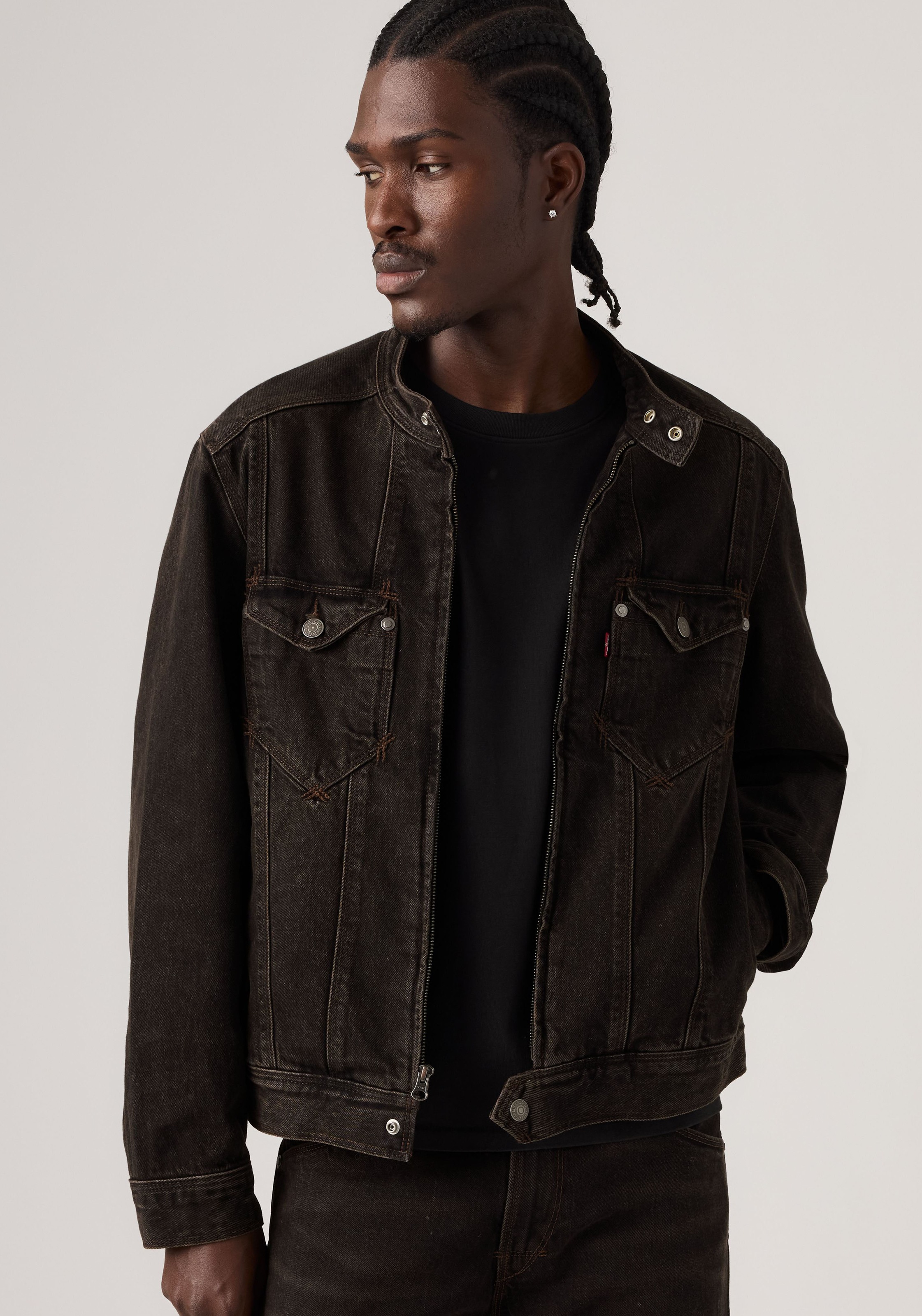 Levi's® Jeansjacke »TWISTED MOTO JACKET« mit Reißverschluss