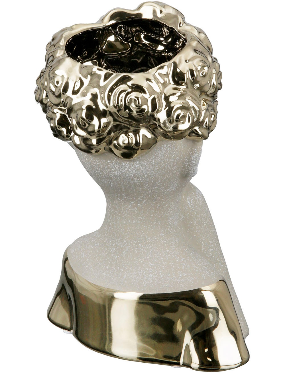 GILDE Tischvase »Vase Pretty, aus Keramik, Höhe ca. 25 cm«, (1 St.), wasserdicht
