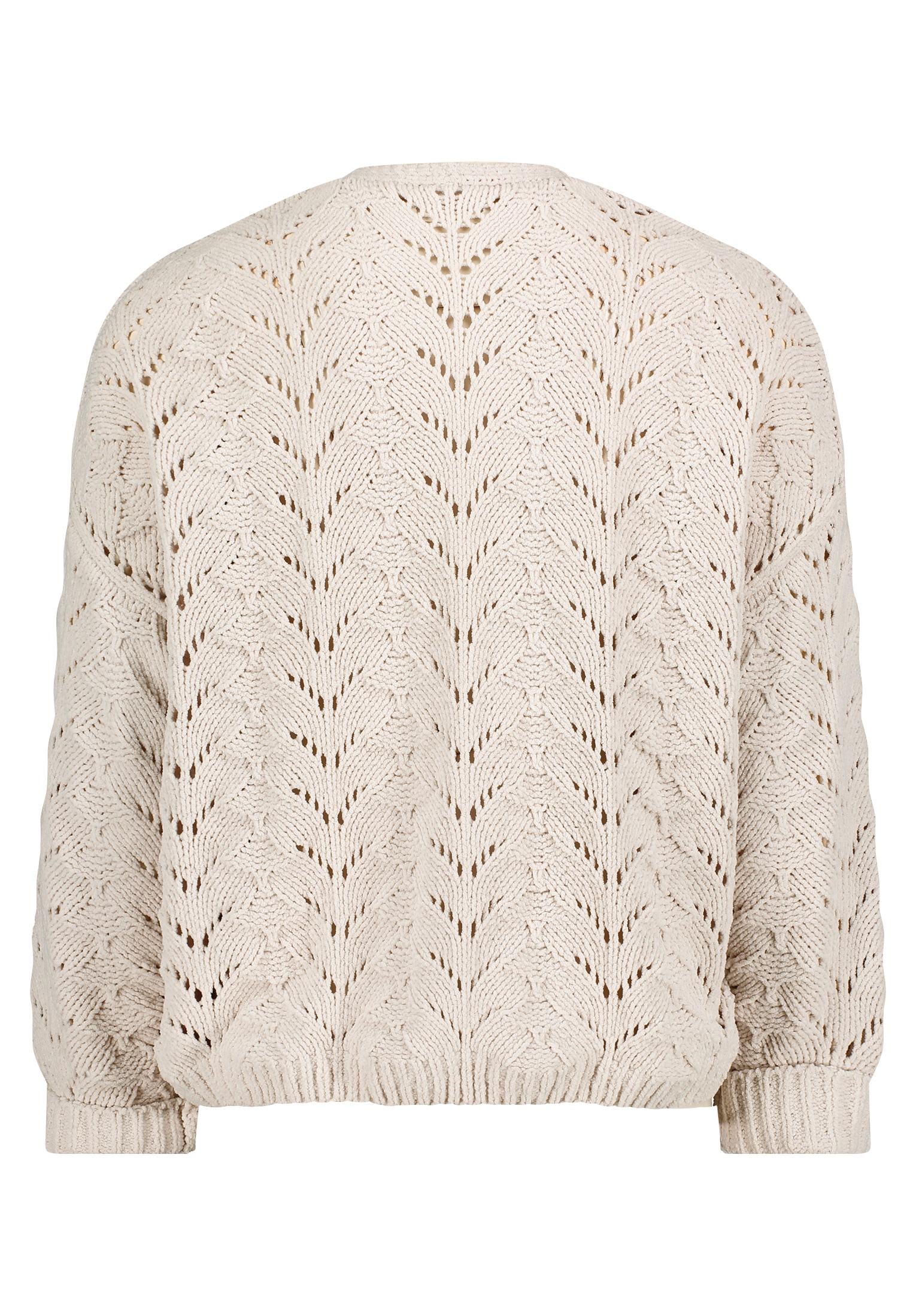 Cartoon Strickjacke »Cartoon Strick-Cardigan mit Rippbündchen«, Ajourmuster