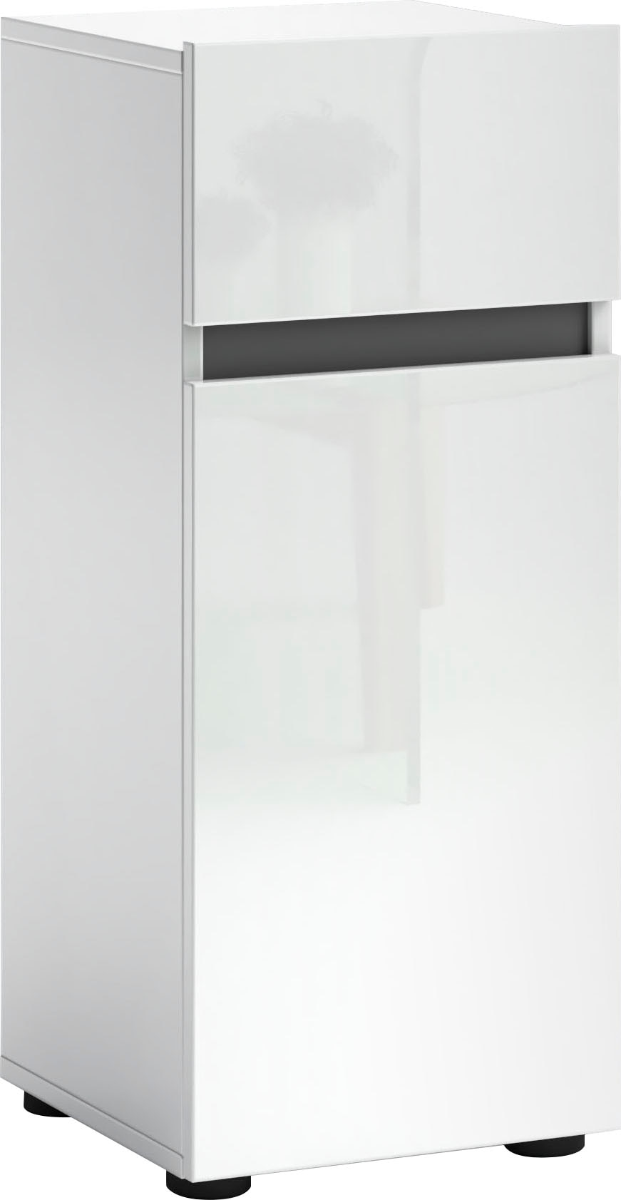 INOSIGN Stauraumschrank "MISTER, Bad-Schrank, Breite 34 cm, 1 Tür, 1 Schubl günstig online kaufen