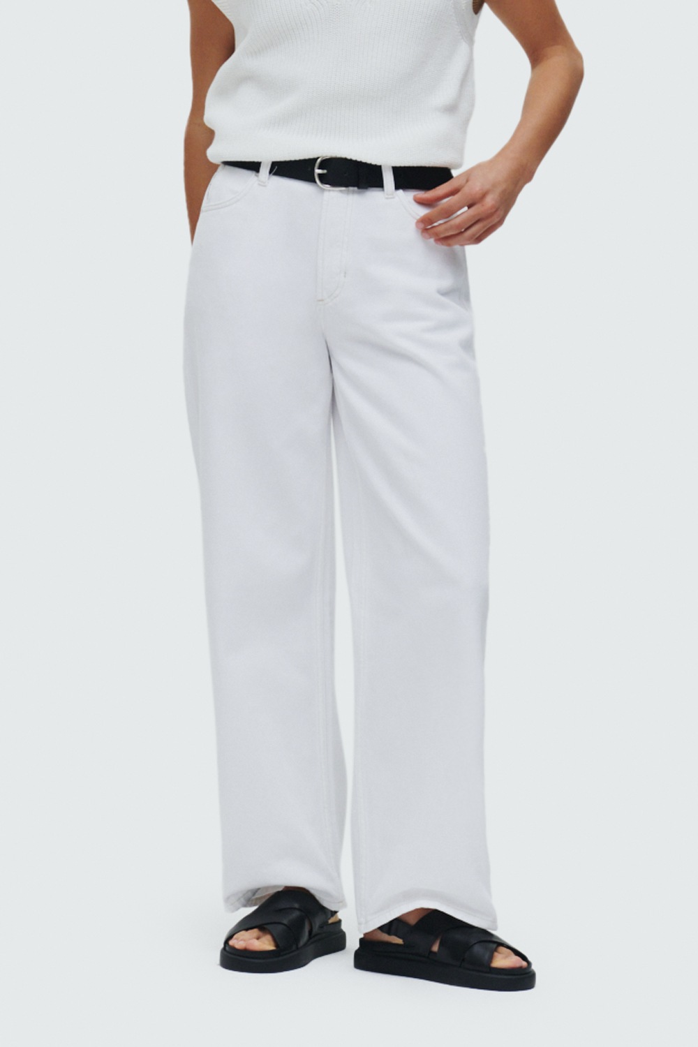 Marc OPolo DENIM Weite Jeans "Tomma" günstig online kaufen