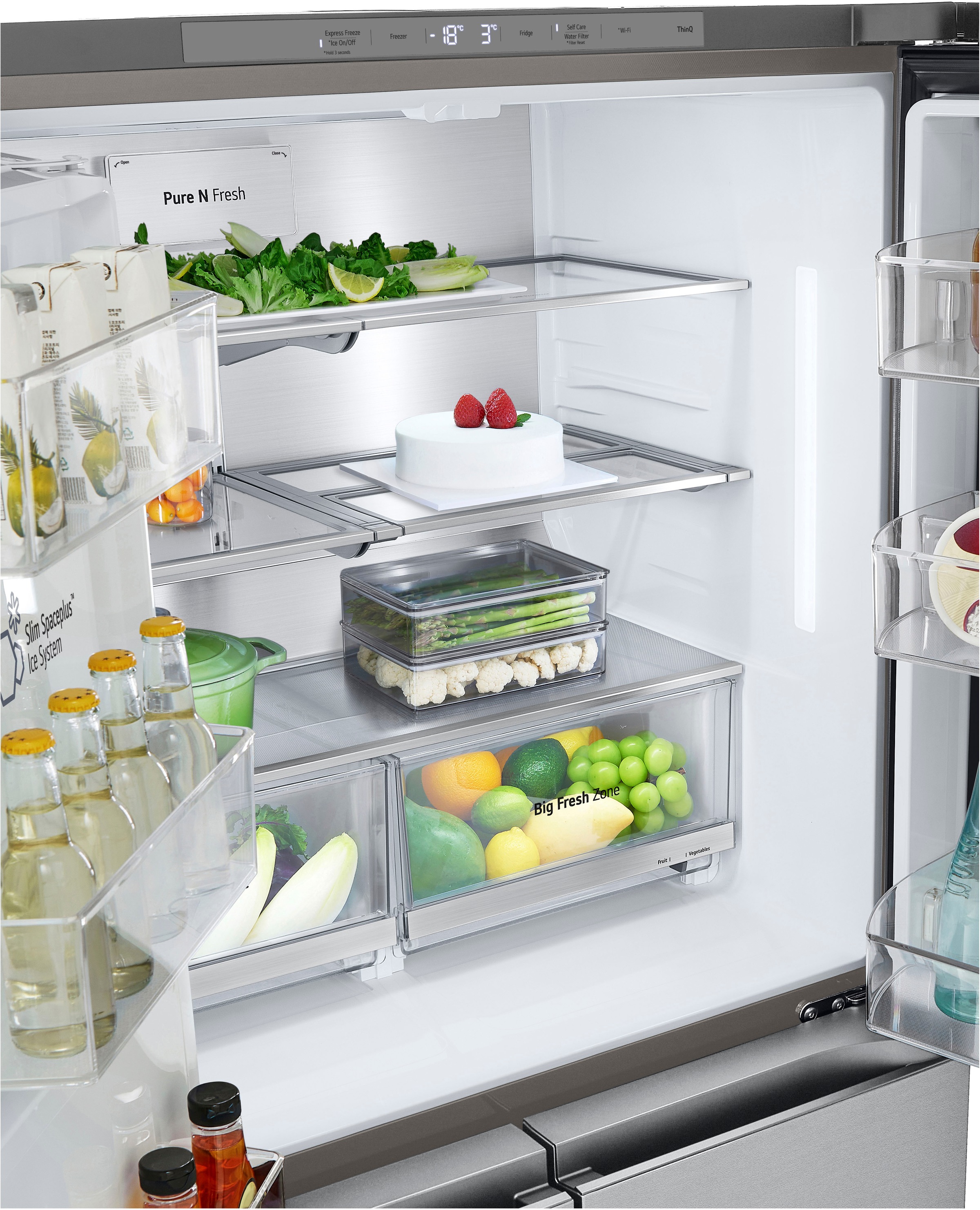 LG Multi Door »GMG960MBJE«, InstaView® Multi-Door