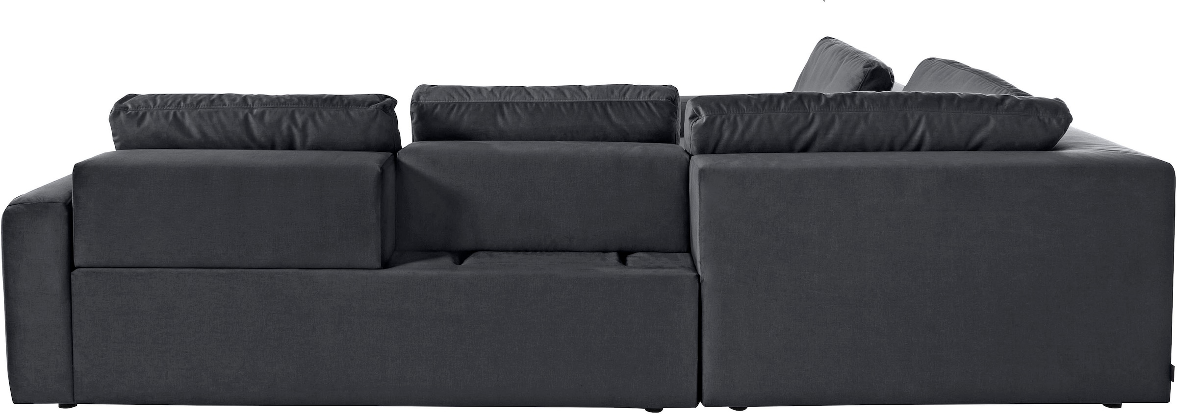Places of Style Ecksofa »Bloomfield, L-Form«, extra tiefe Sitzfläche, wahlweise mit Sitztiefenverstellung