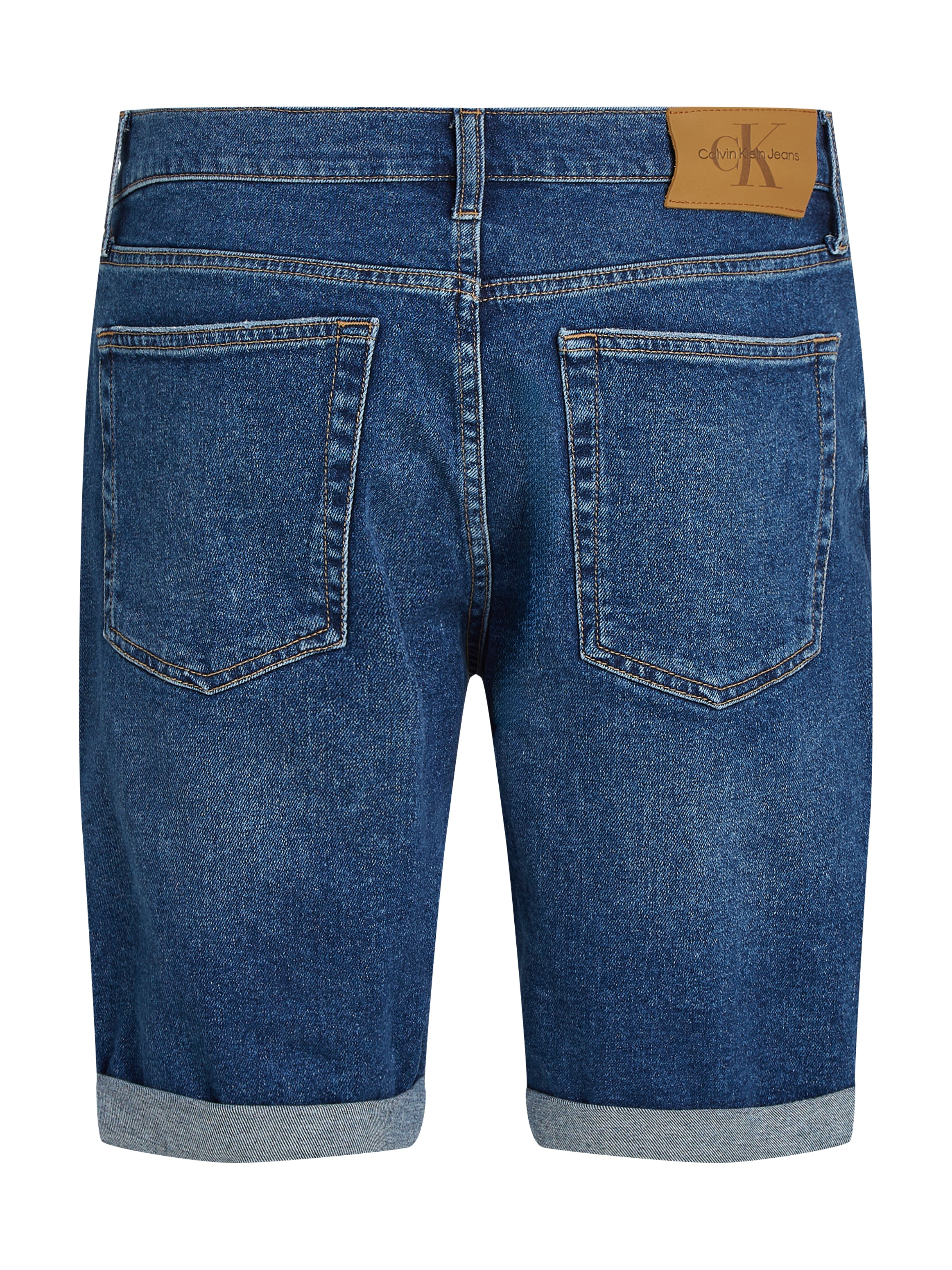 Calvin Klein Jeans Shorts »SLIM SHORT«, mit Umschlagsaum