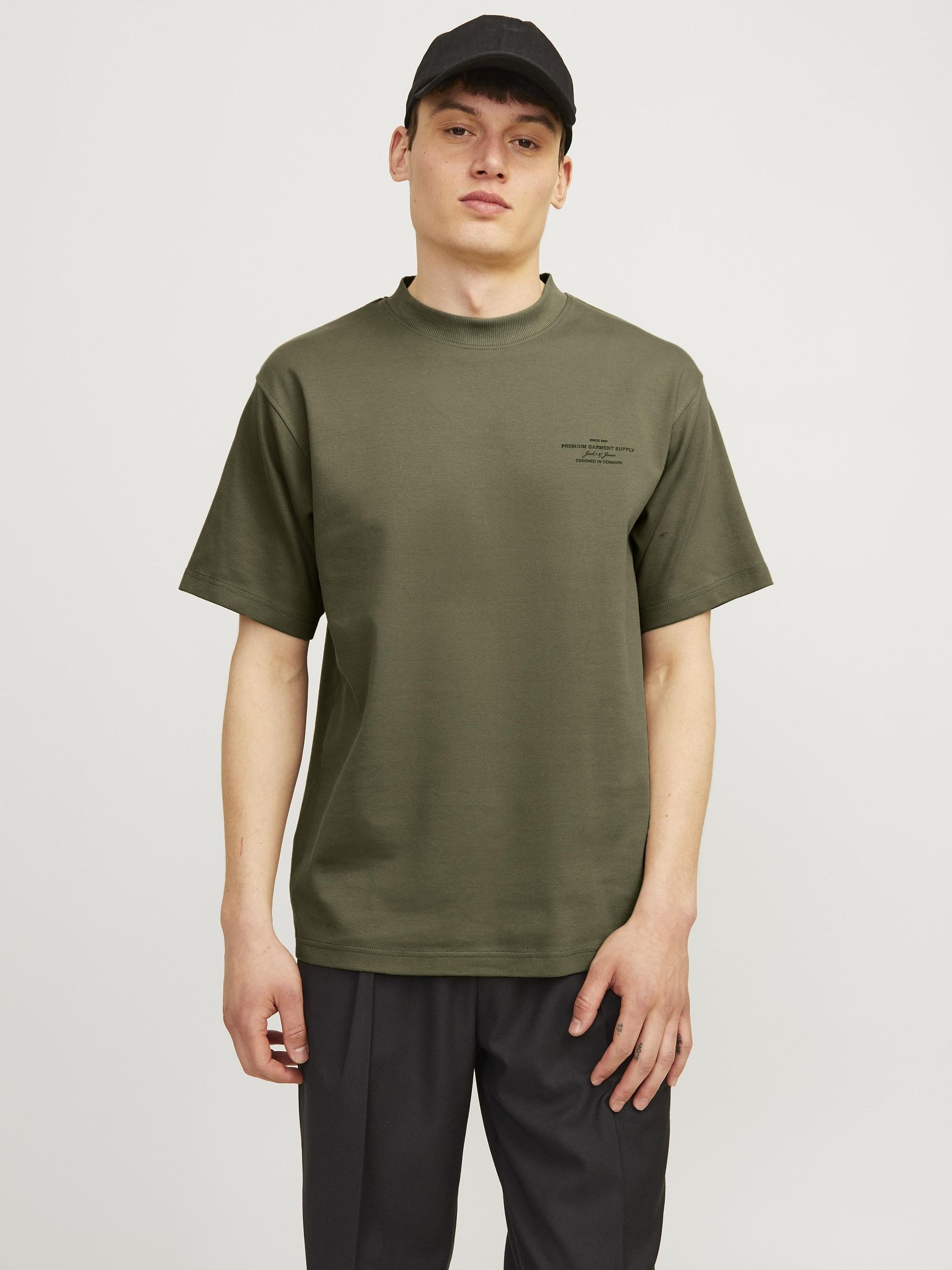 Jack & Jones Rundhalsshirt "JPRBLACHAD BRANDING SS CREW NECK TEE SN" günstig online kaufen