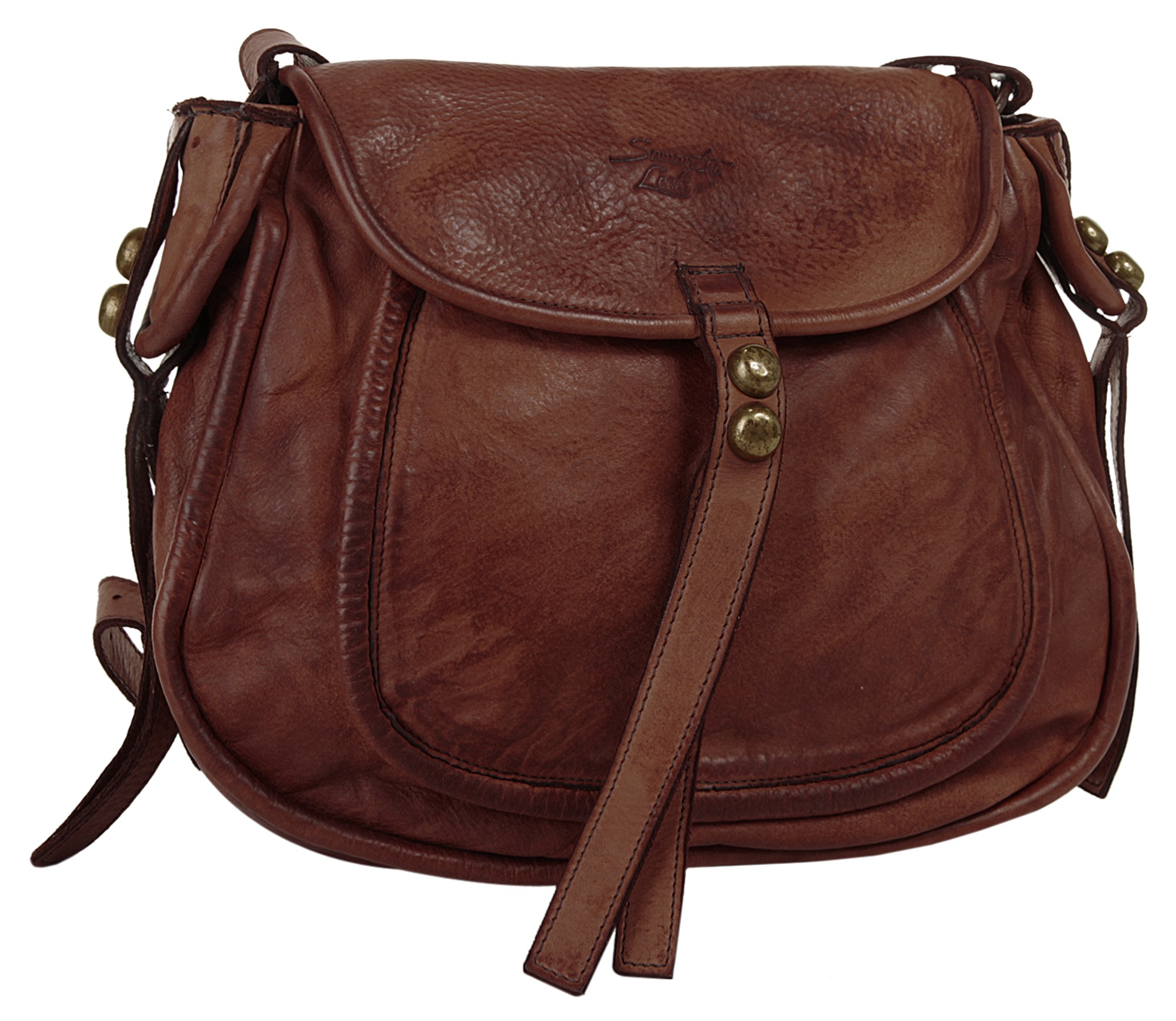 Thumbnail - Samantha Look Umhängetasche echt Leder, Made in Italy