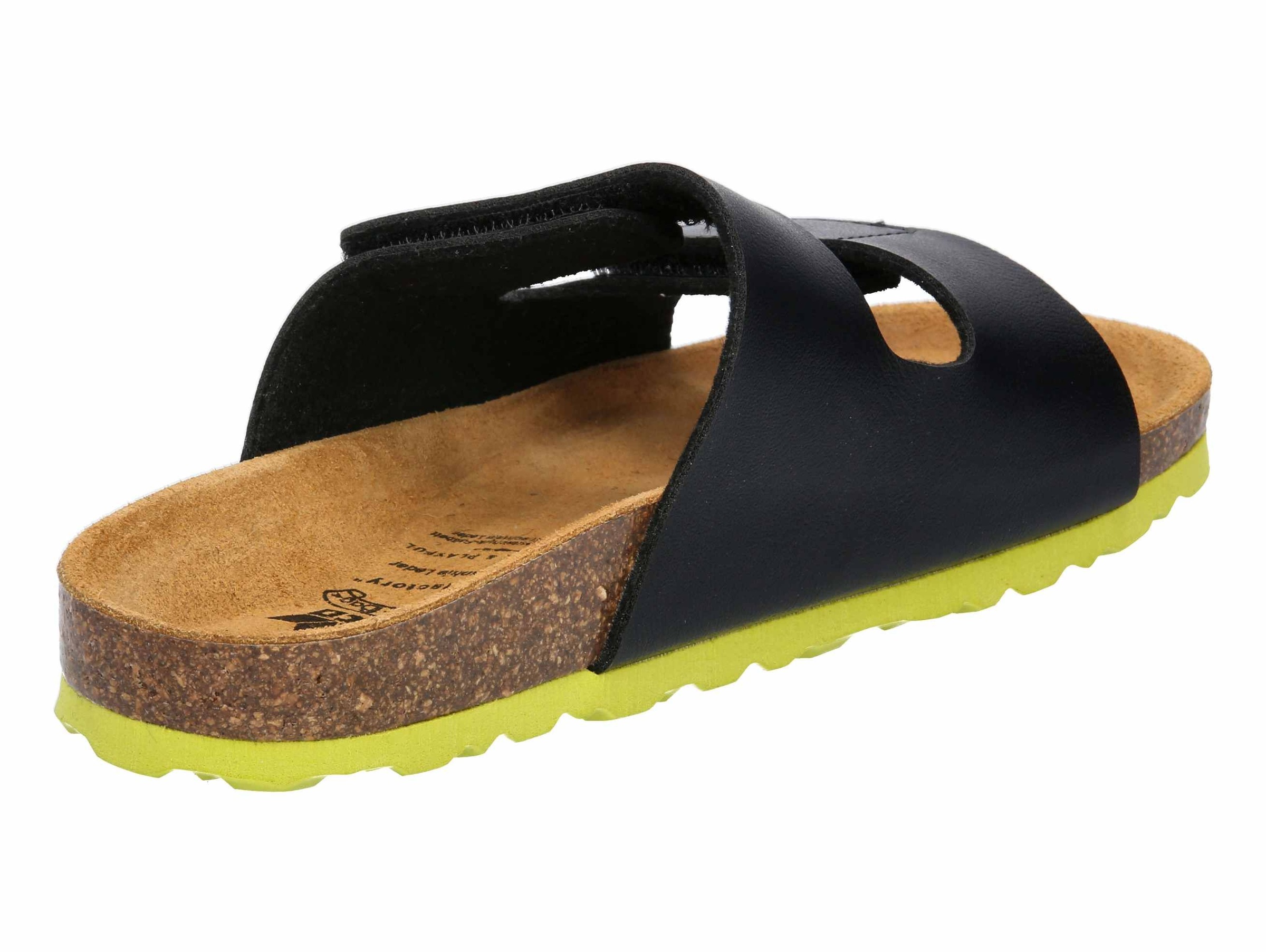 LICO Bioline Velcro Kids Mules Black Size 30 3