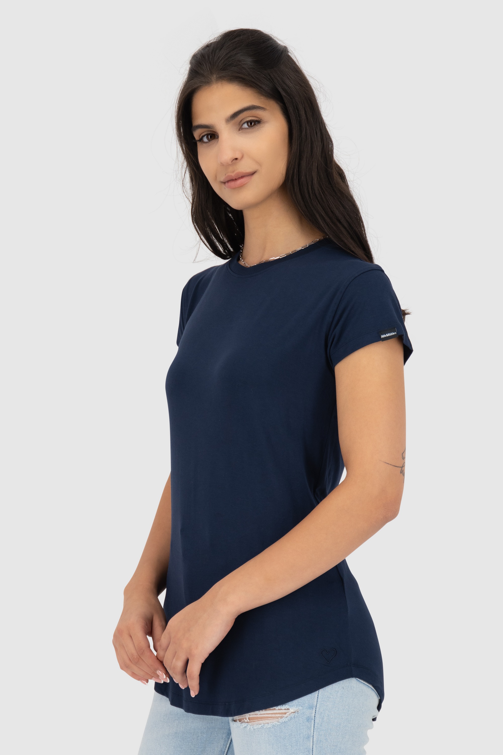 Thumbnail - Alife & Kickin Rundhalsshirt "Damen AriAK"