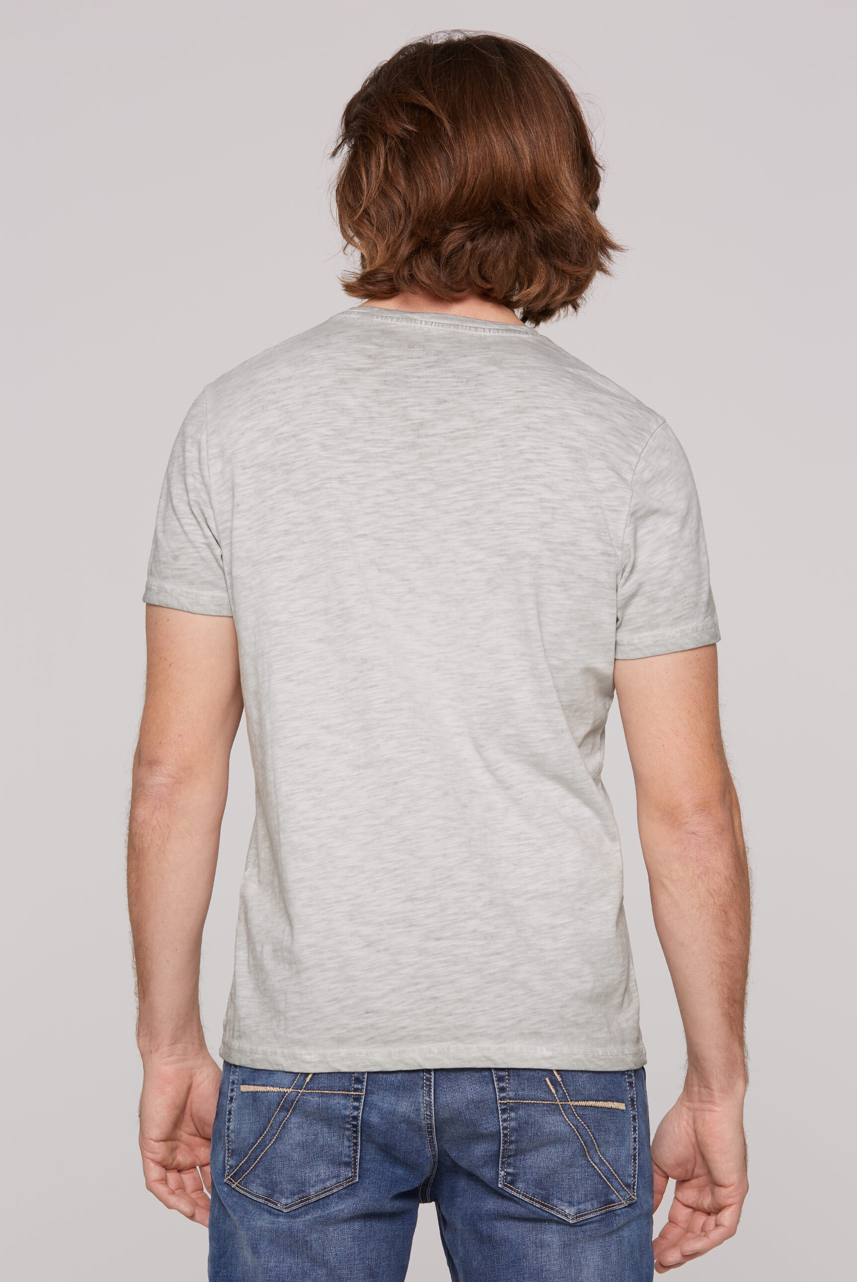 CAMP DAVID V-Shirt, aus Baumwolle