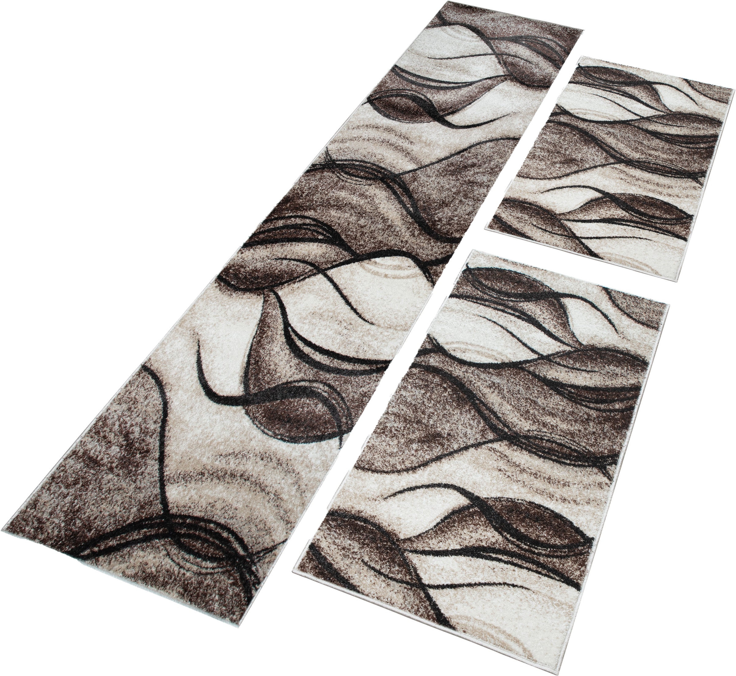 my home Bettumrandung "Tritom" Höhe 9 mm 3 tlg. mit besonders weichem Flor, günstig online kaufen