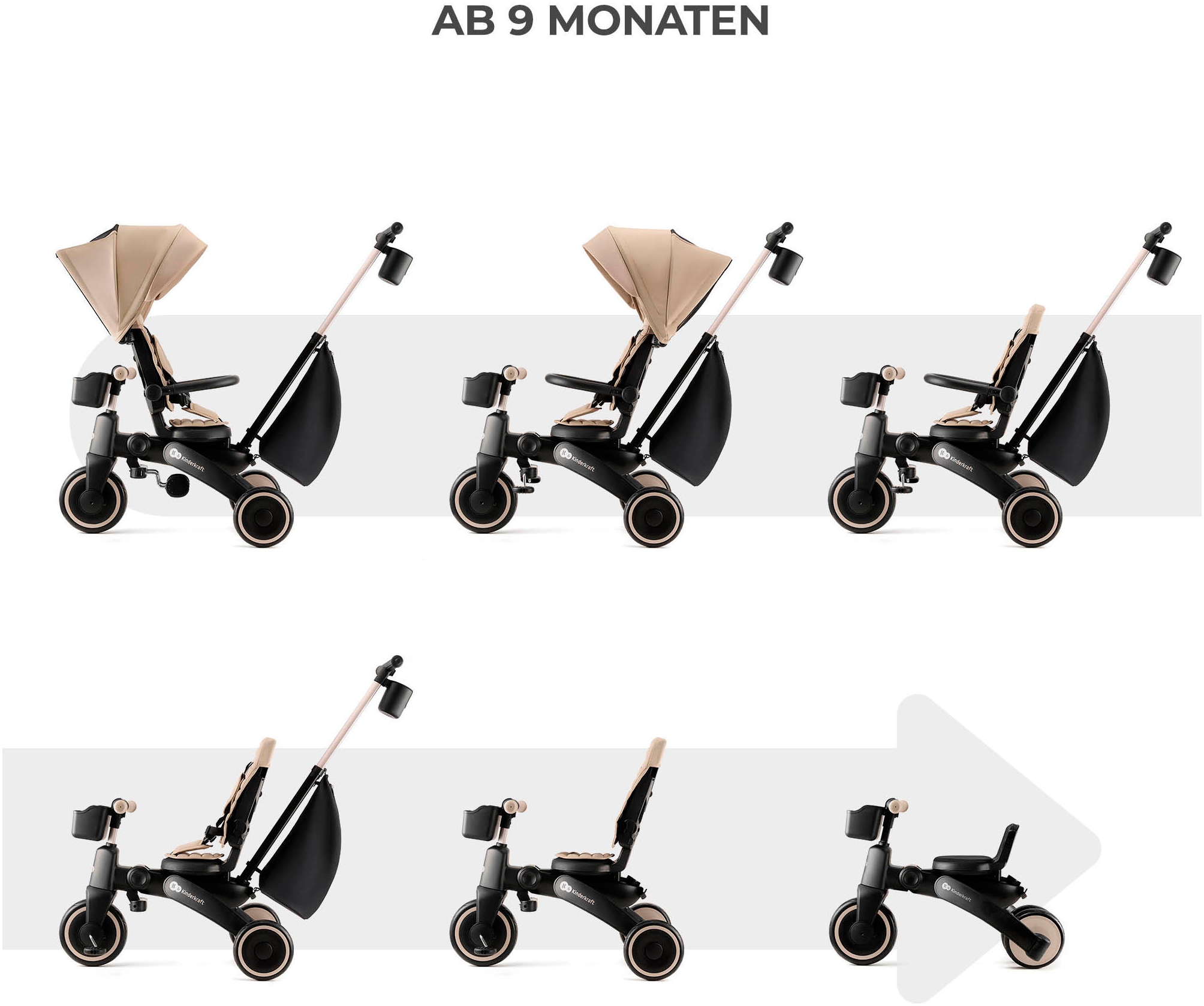 Kinderkraft Dreirad »Jazz 2«