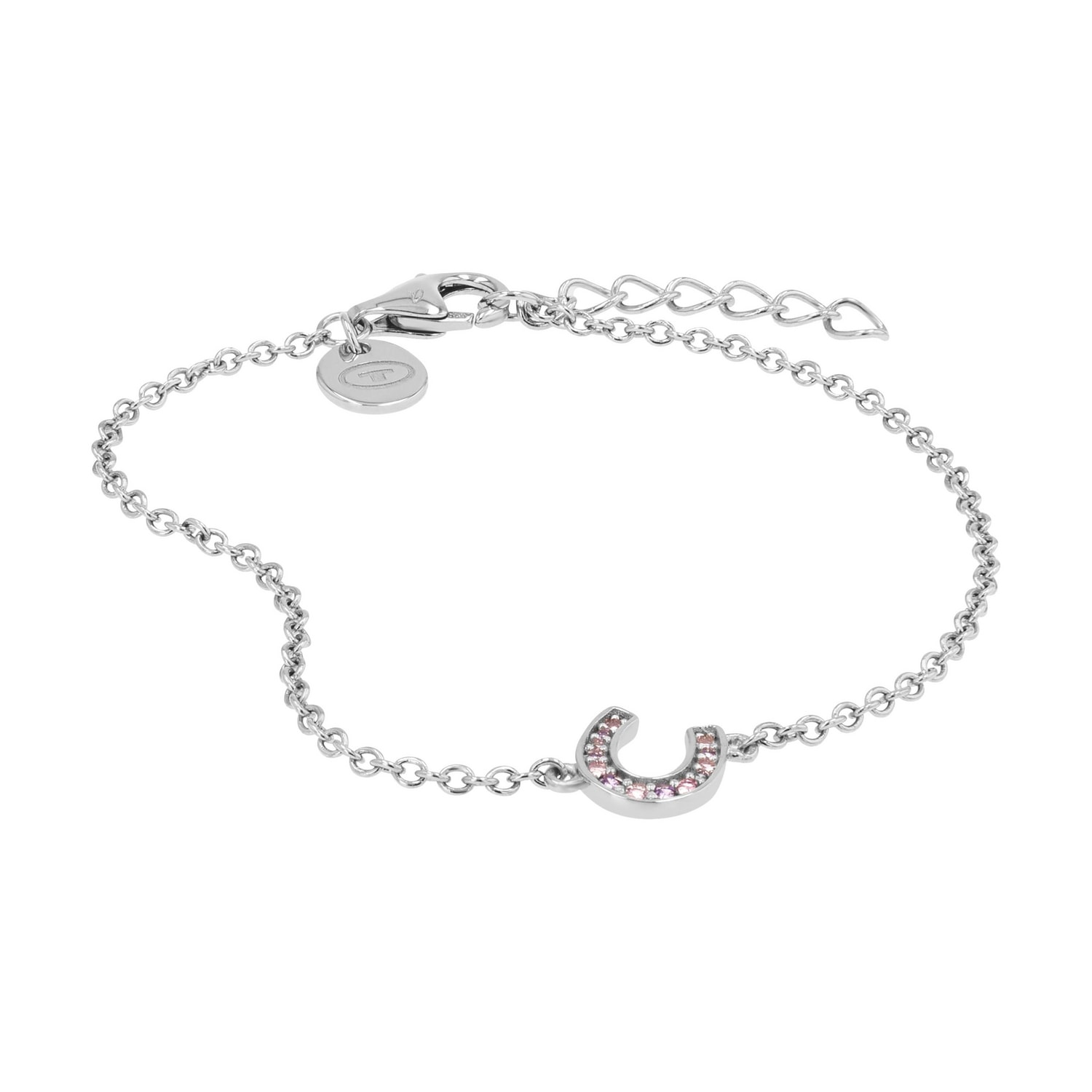 TOM TAILOR Armband »Schmuck Geschenk Silber 925 Hufeisen« mit Zirkonia (synth.)