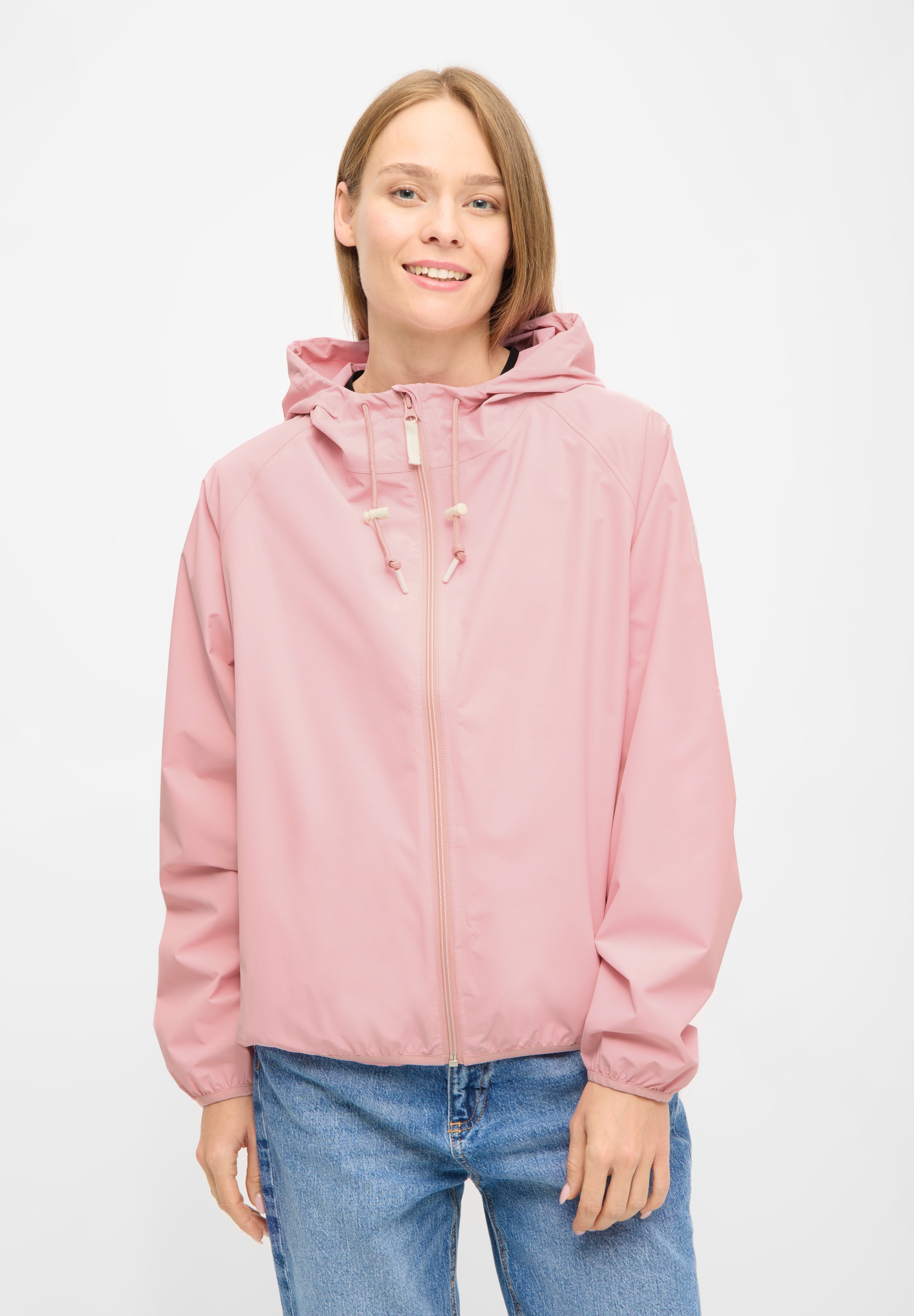 Derbe Funktionsjacke "Packby" mit Kapuze Faltbare Jacke, wasserabweisend, w günstig online kaufen