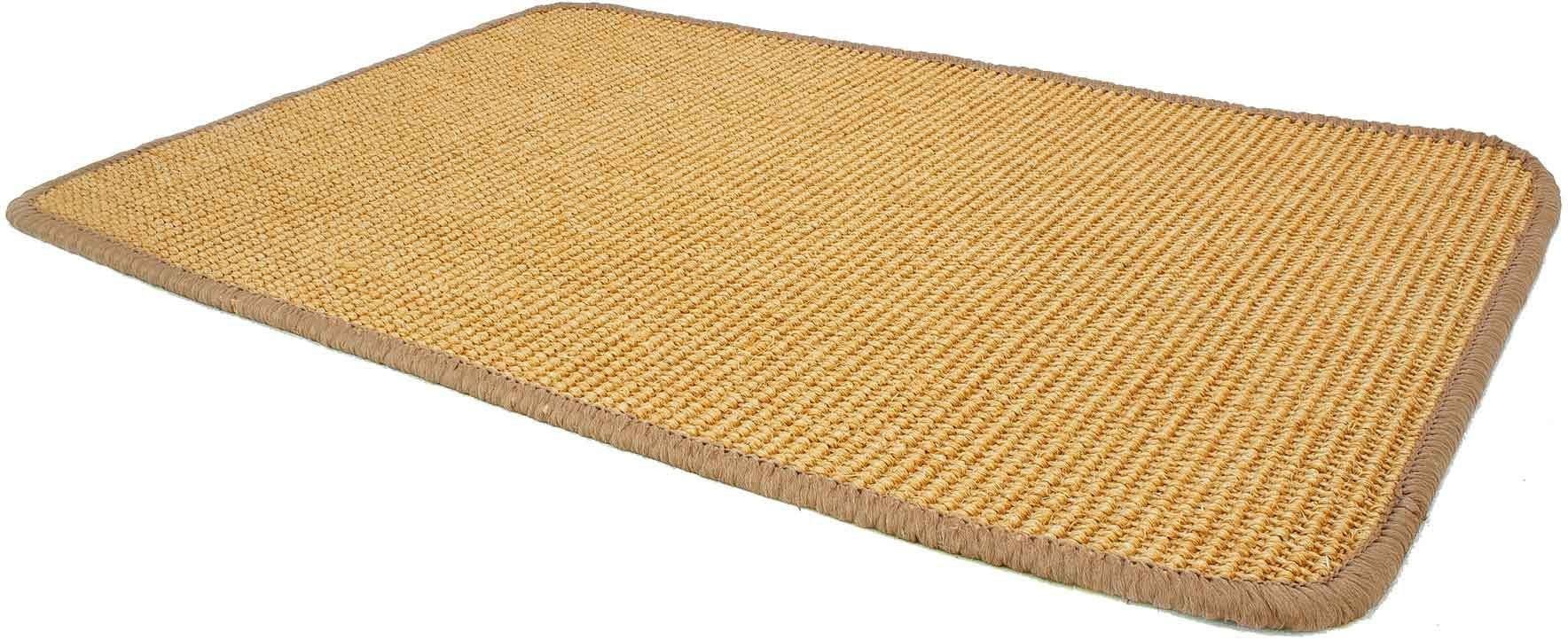 Läufer »SISALLUX«, rechteckig, Teppich-Läufer, gewebt, Obermaterial 100% Sisal, ideal...