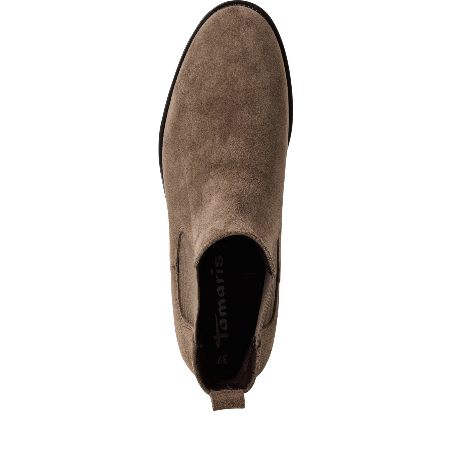 Tamaris Chelseaboots, Blockabsatz, Stiefelette, Businessschuh in schmaler Form