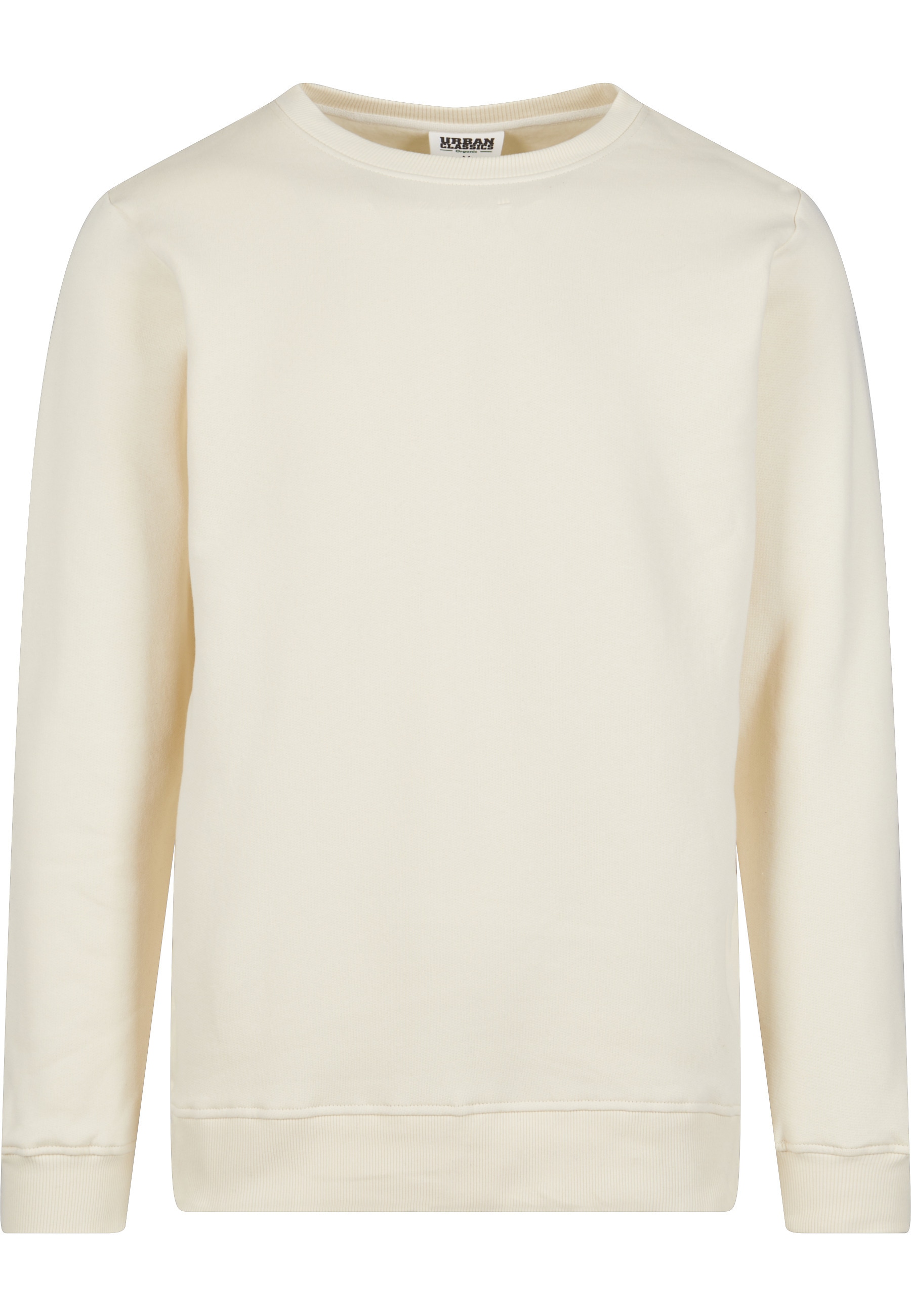 URBAN CLASSICS Rundhalspullover "Urban Classics Herren Organic Basic Crew" günstig online kaufen