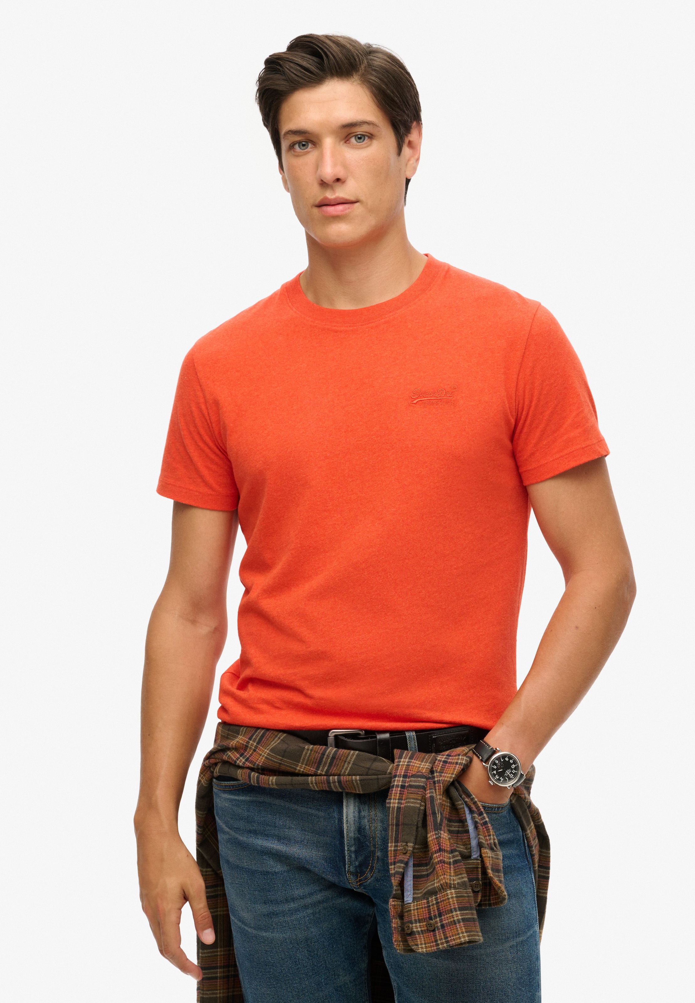 Superdry Rundhalsshirt »ESSENTIAL LOGO EMB TEE«