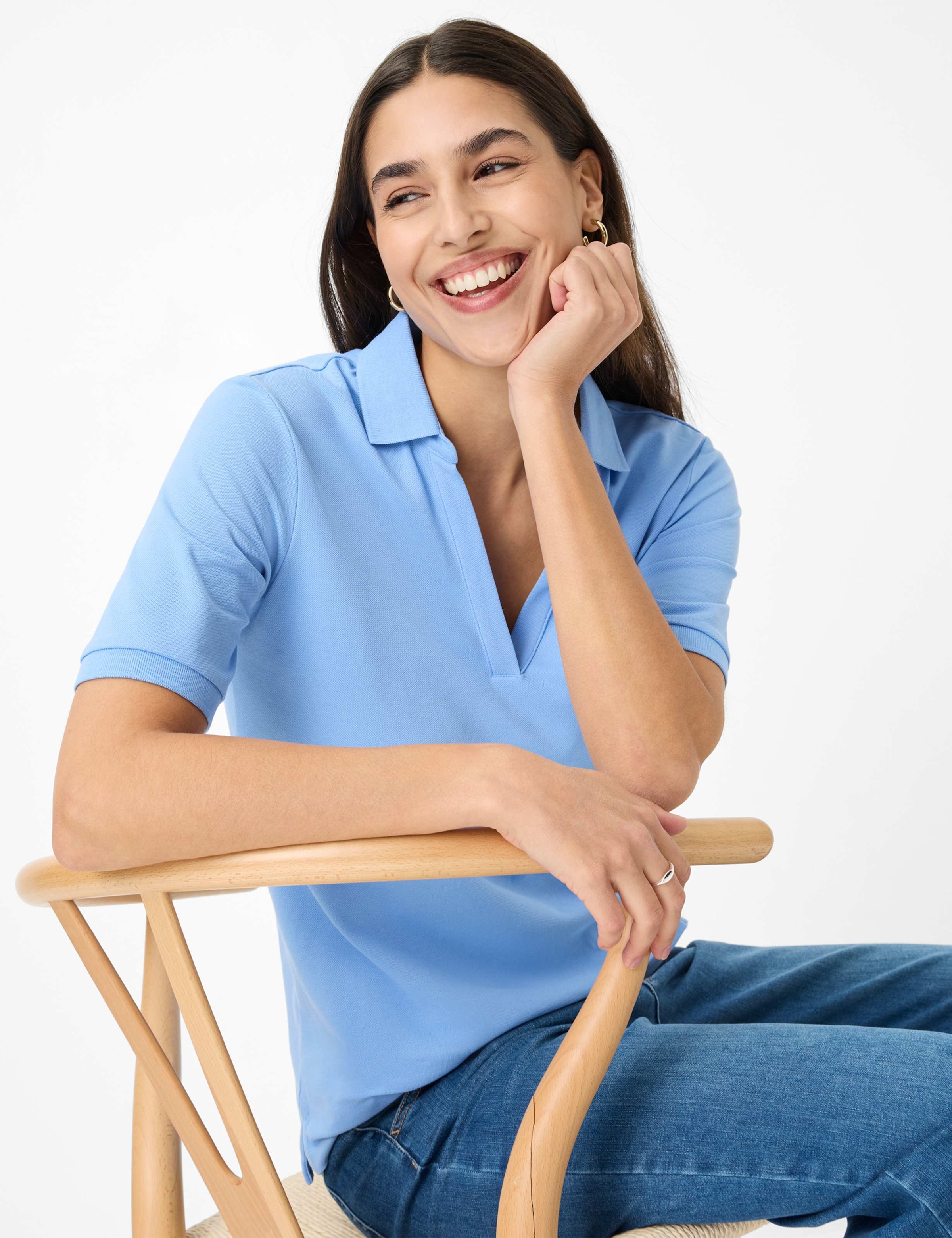 Brax Poloshirt »Style CLEO«