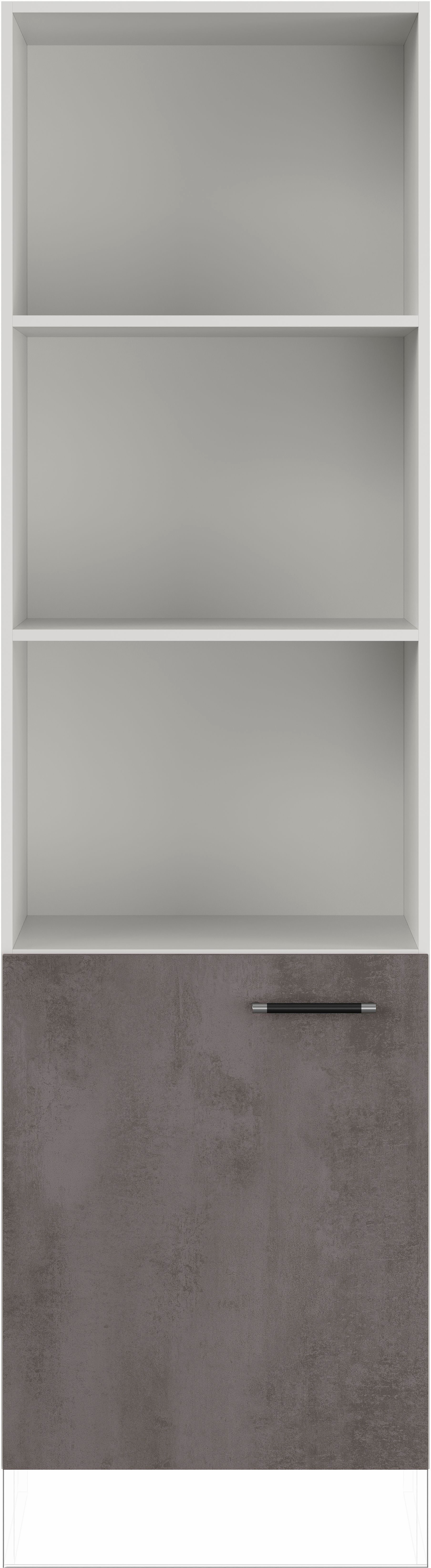 Thumbnail - IMPULS KÜCHEN Seitenschrank ""Prag", Breite/Höhe: 60/205,1 cm" vormontiert, mit Drehtür, mit verstellbaren Fachböden