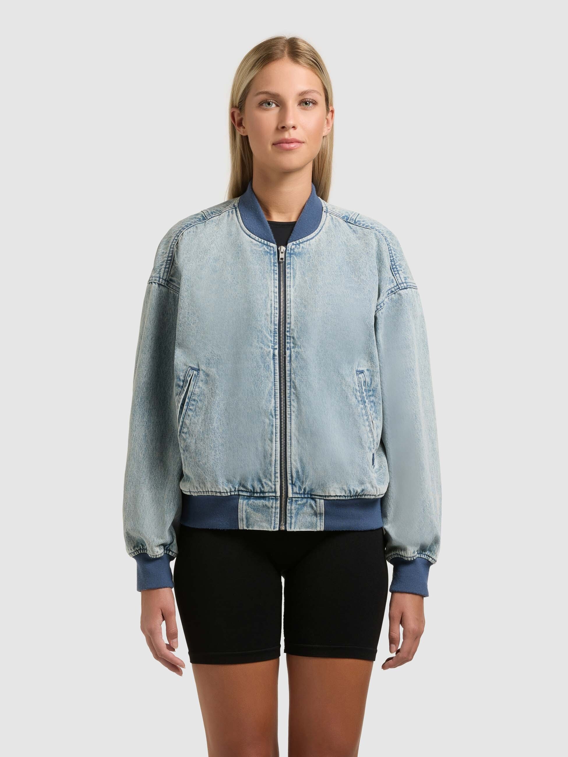 khujo Jeansjacke »CLARA« ohne Kapuze