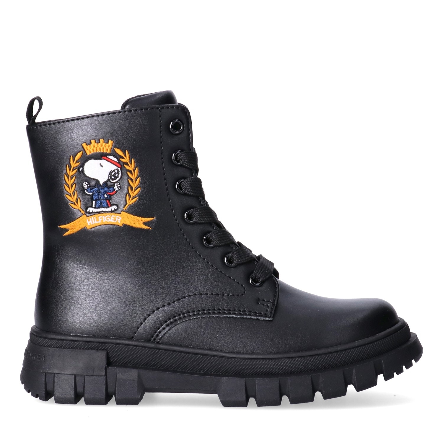 Tommy Hilfiger Schnürboots  TH x Snoopy Boots mit Schnürung und Innenreißverschluss