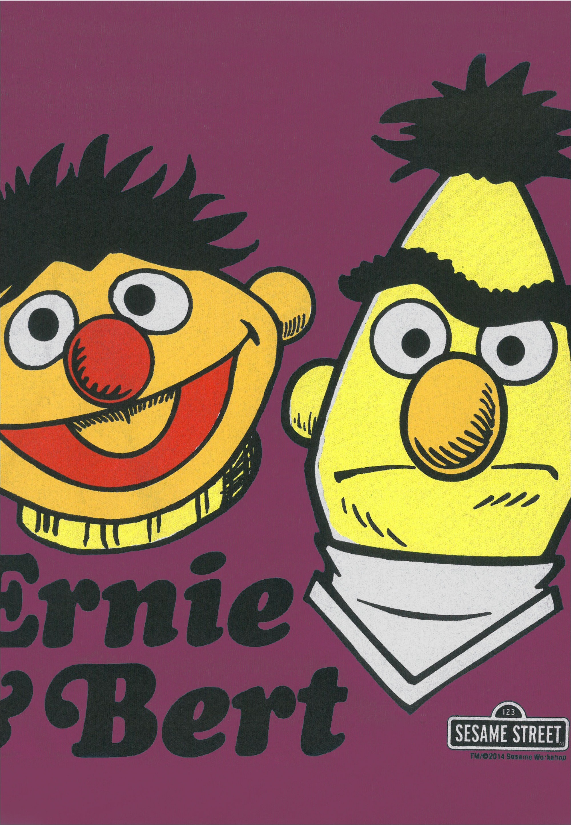 LOGOSHIRT T-Shirt »Sesamstrasse - Ernie & Bert«, mit lizenziertem Print
