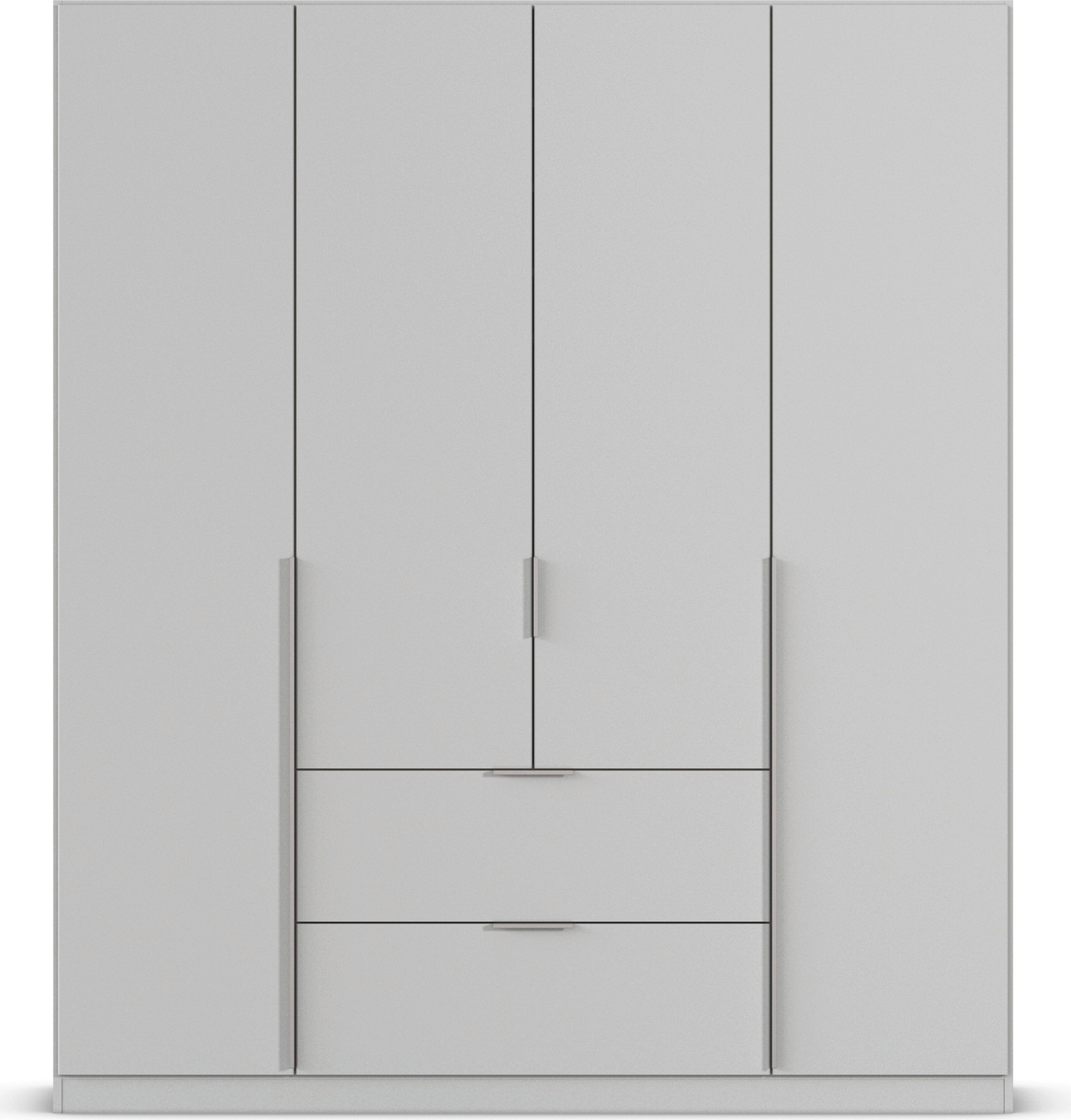 rauch Drehtürenschrank »Kleiderschrank Schrank Garderobe AGORDO mit Dekor- oder Hochglanzfront«, (in zwei Griff-Farben mit Dekor- oder Hochglanzfront), mit Außenschubkästen, in 6 Breiten und 2 Höhen MADE IN GERMANY