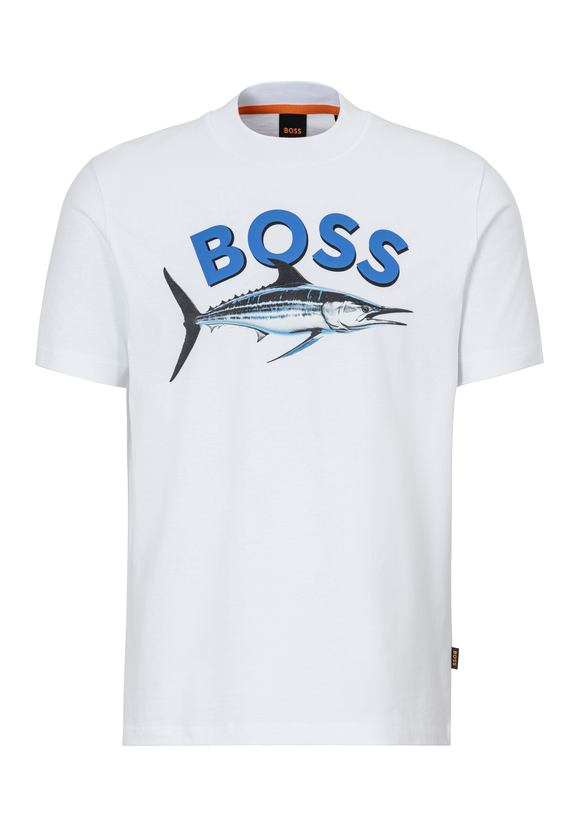BOSS ORANGE T-Shirt »Te_Bossfish«, mit Aufdruck
