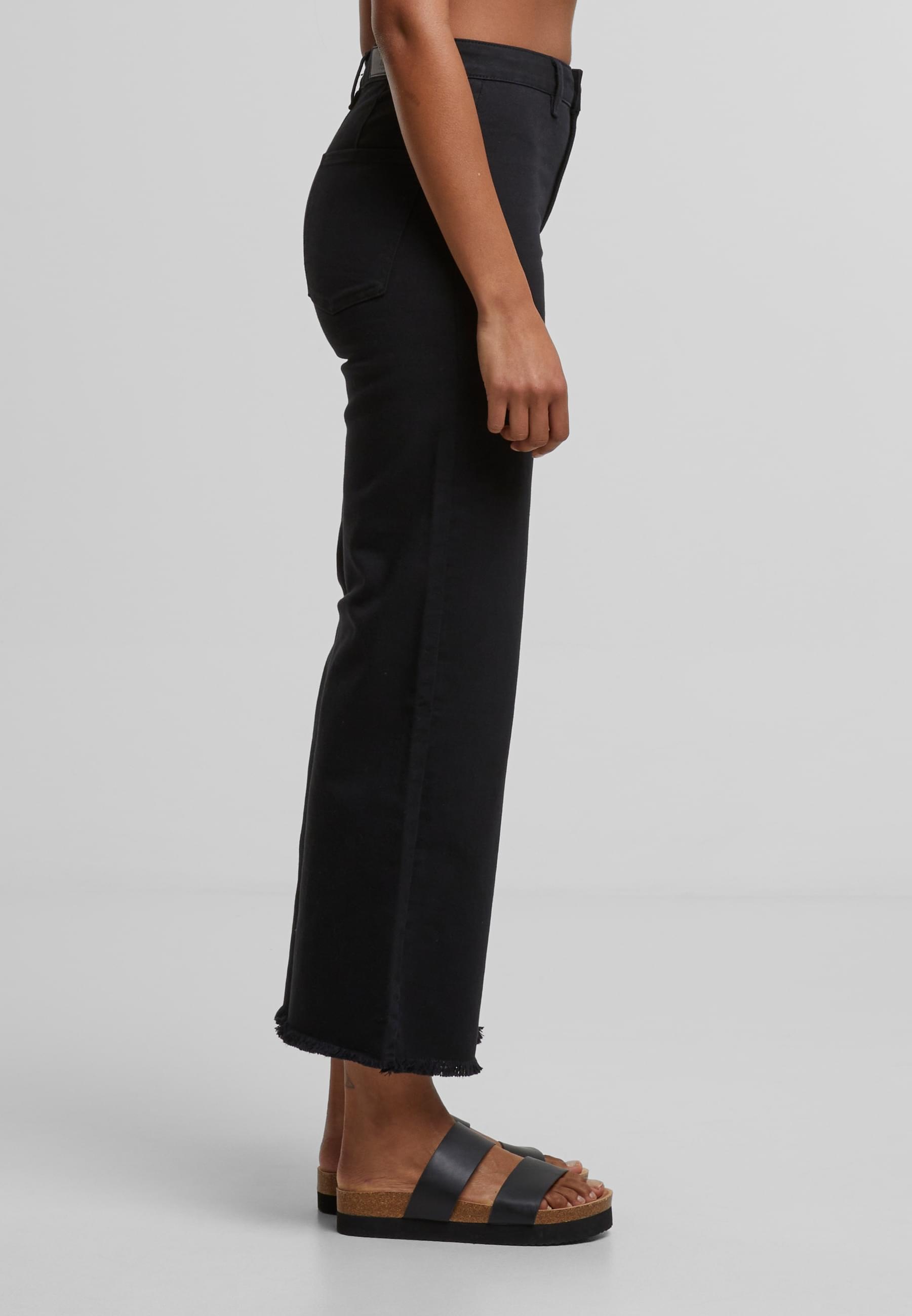 URBAN CLASSICS Bequeme Jeans »Urban Classics Ladies Relaxed Straight Fit Denim«