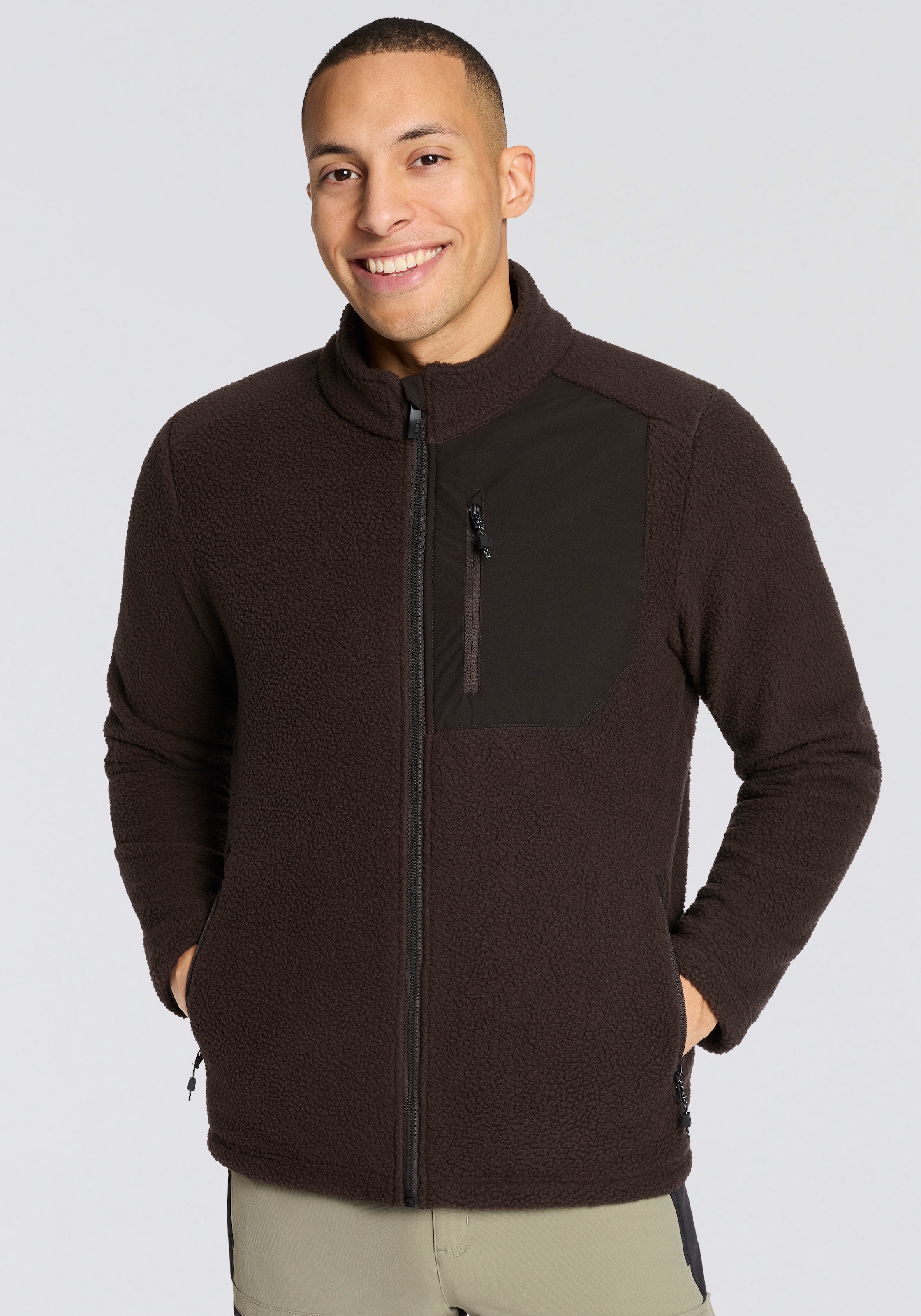 Killtec Fleecejacke "KOW 105 MN FLC JCKT" leichtes Material, aus Polyester, günstig online kaufen