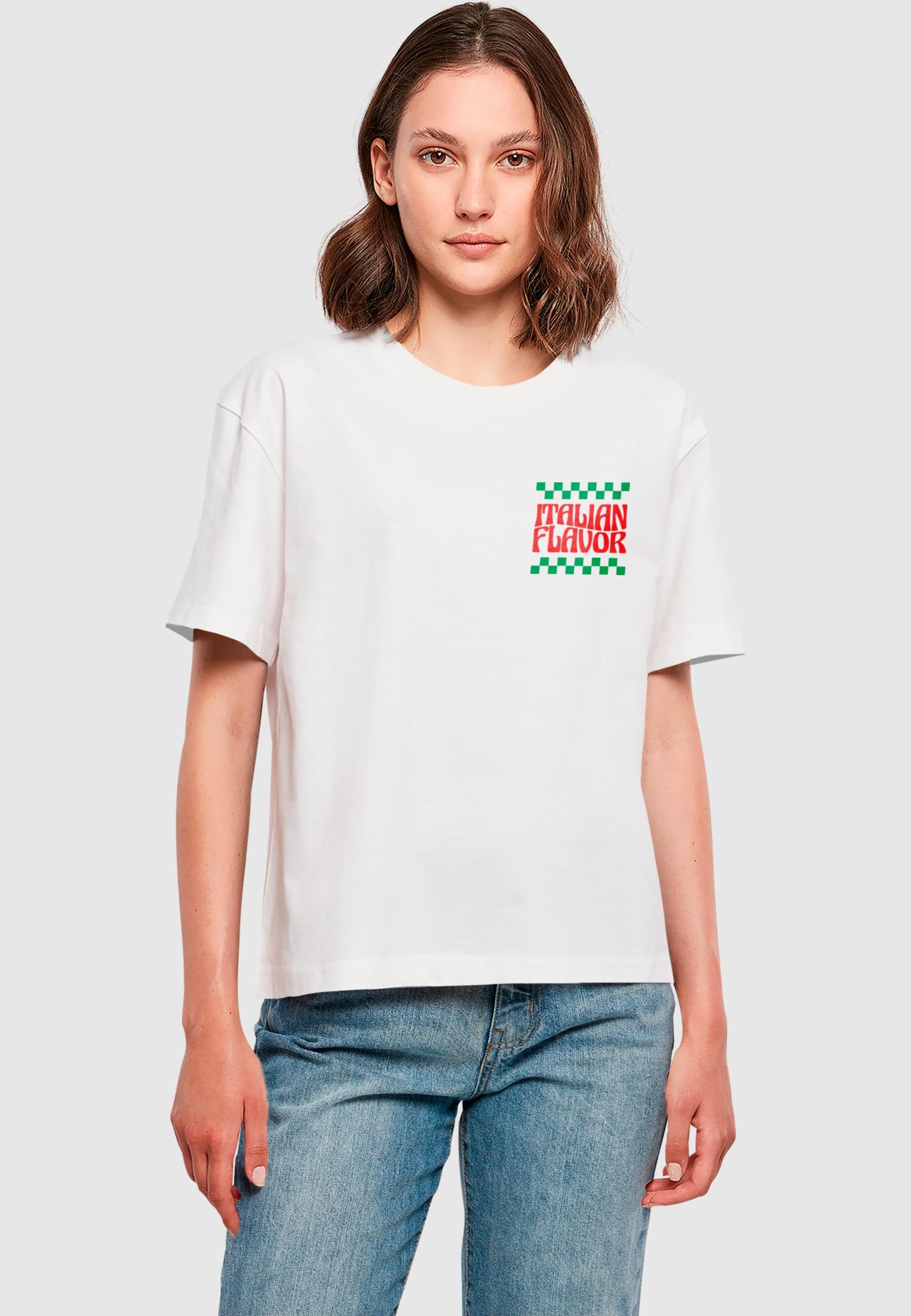 Miss Tee T-Shirt »Miss Tee Italian Flavor Tee«, (1 tlg.)