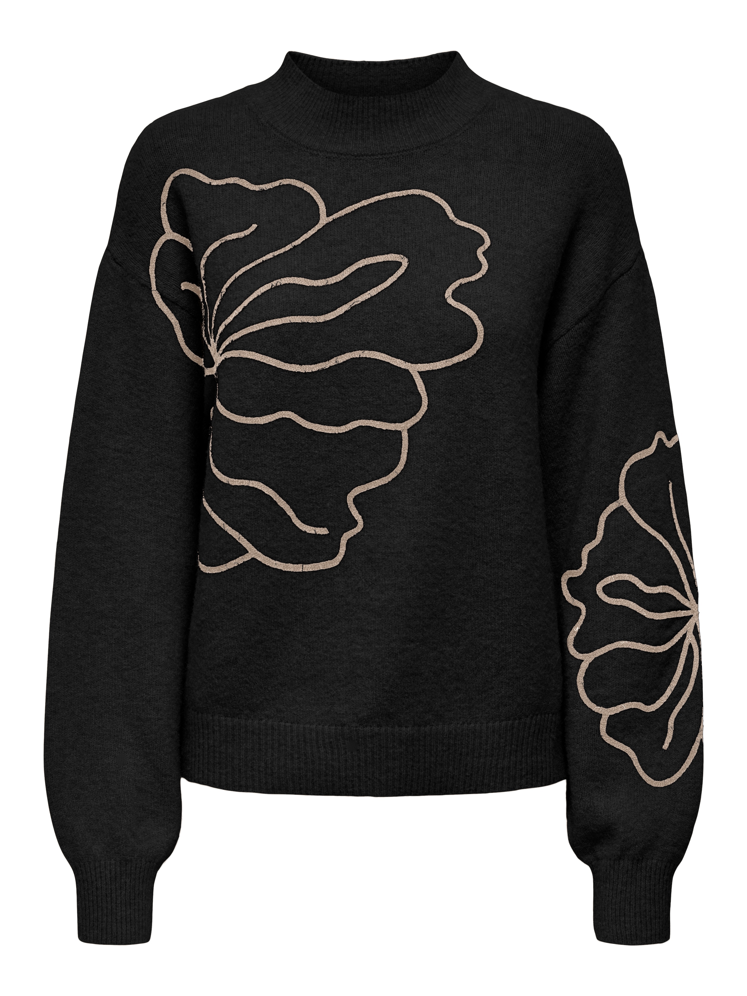 JDY Strickpullover "JDYJELLA L/S FLOWER PULLOVER KNT NOOS" günstig online kaufen