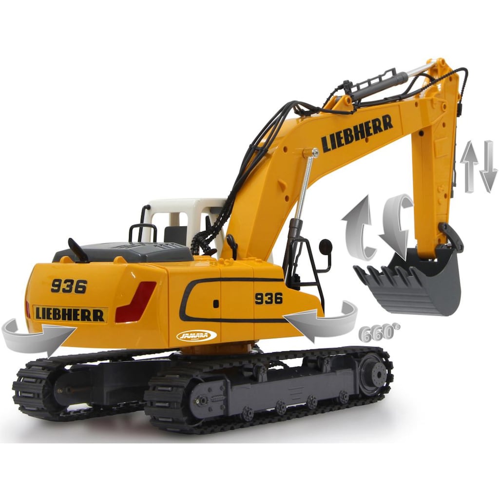 Jamara RC-Bagger »Liebherr R936«, mit Licht und Sound