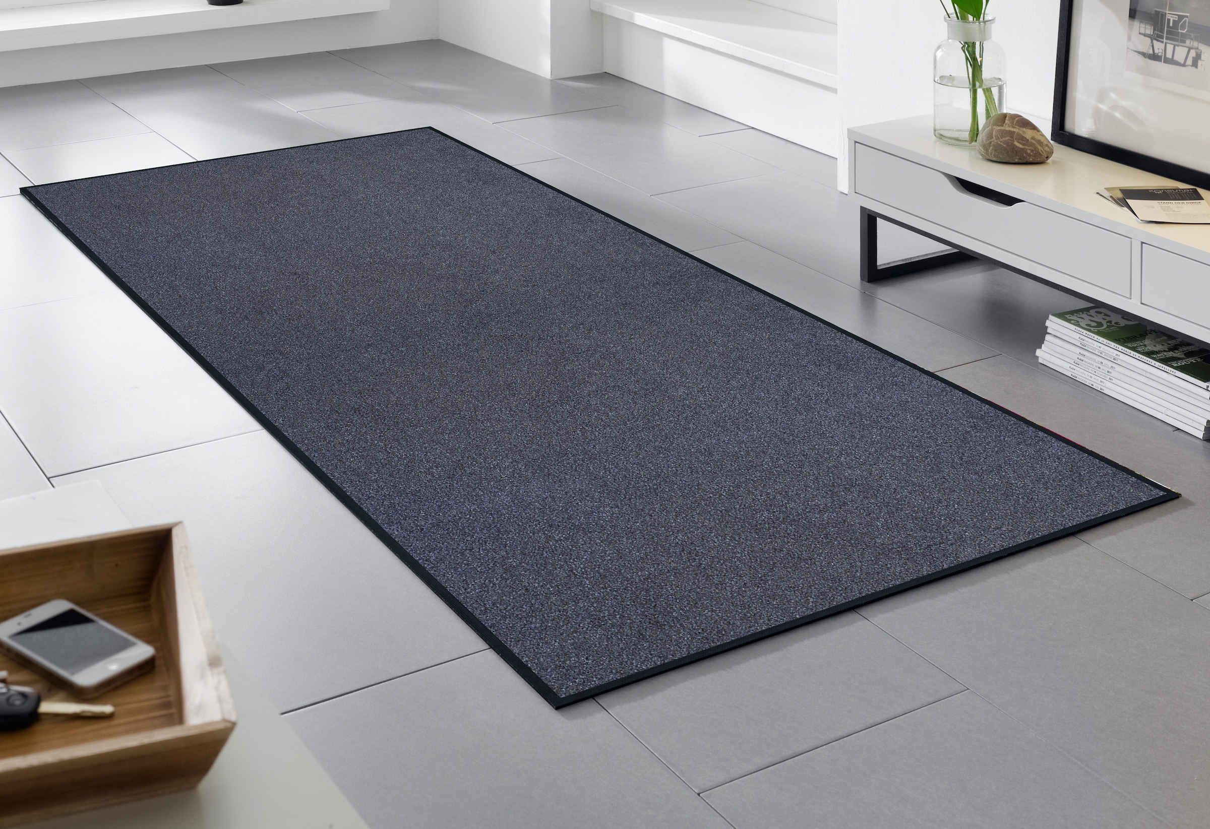 wash+dry by Kleen-Tex "Trend Uni, Schmutzfangmatte, waschbar" rechteckig 7 günstig online kaufen