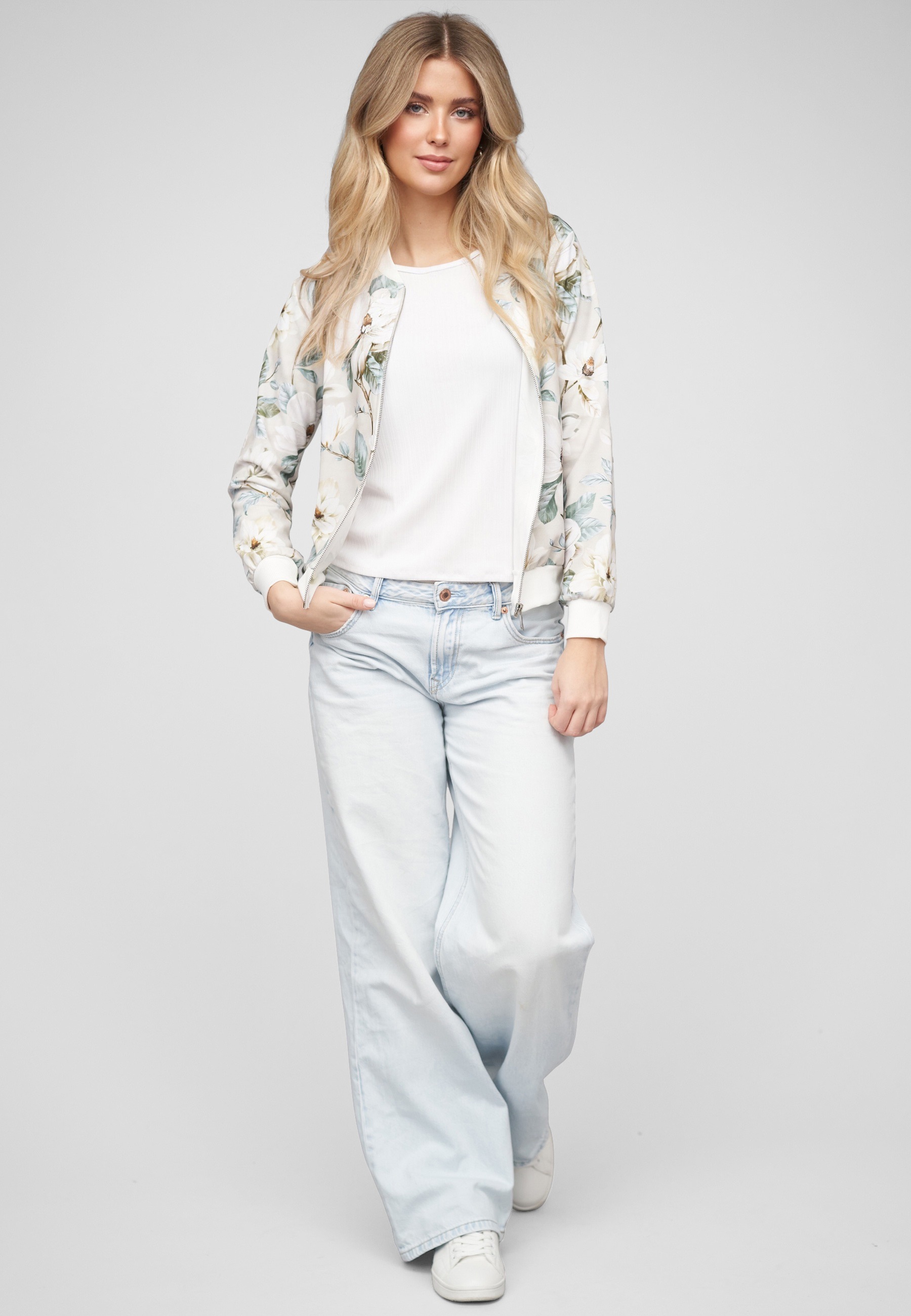 CLOUD 5IVE Bomberjacke »CLOUD 5IVE Light Blouson Jacket« 1 Stk. tlg. ohne Kapuze