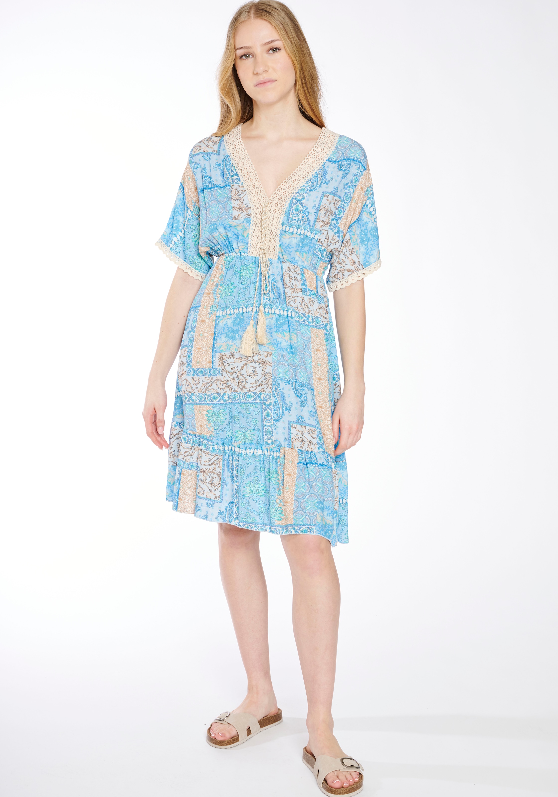 HaILY’S Sommerkleid "SH V DR Si44ona", sommerlich bunter Print