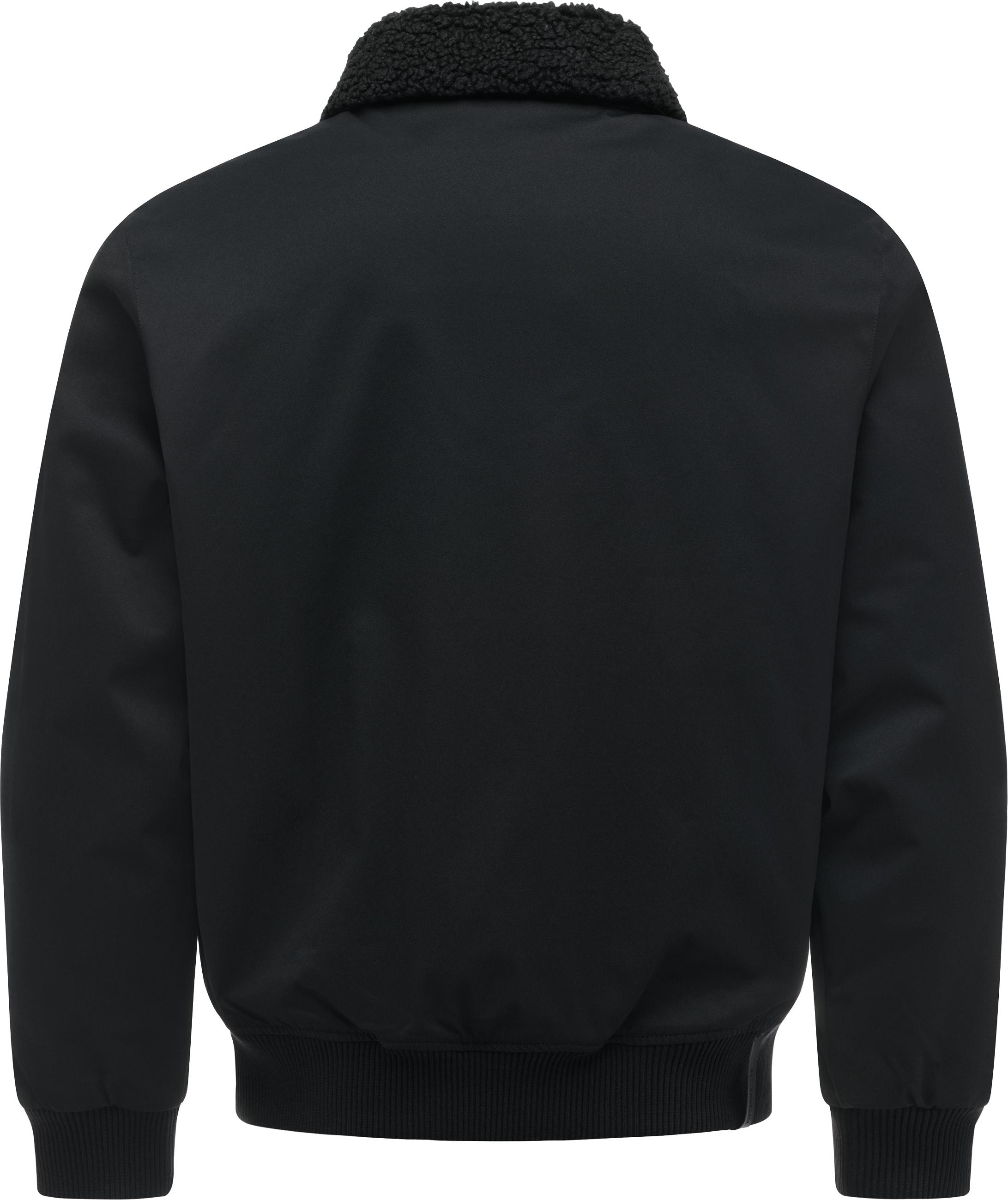 Ragwear Outdoorjacke »Newys Y« ohne Kapuze Wasserdichte Jacke mit warmem Kragen