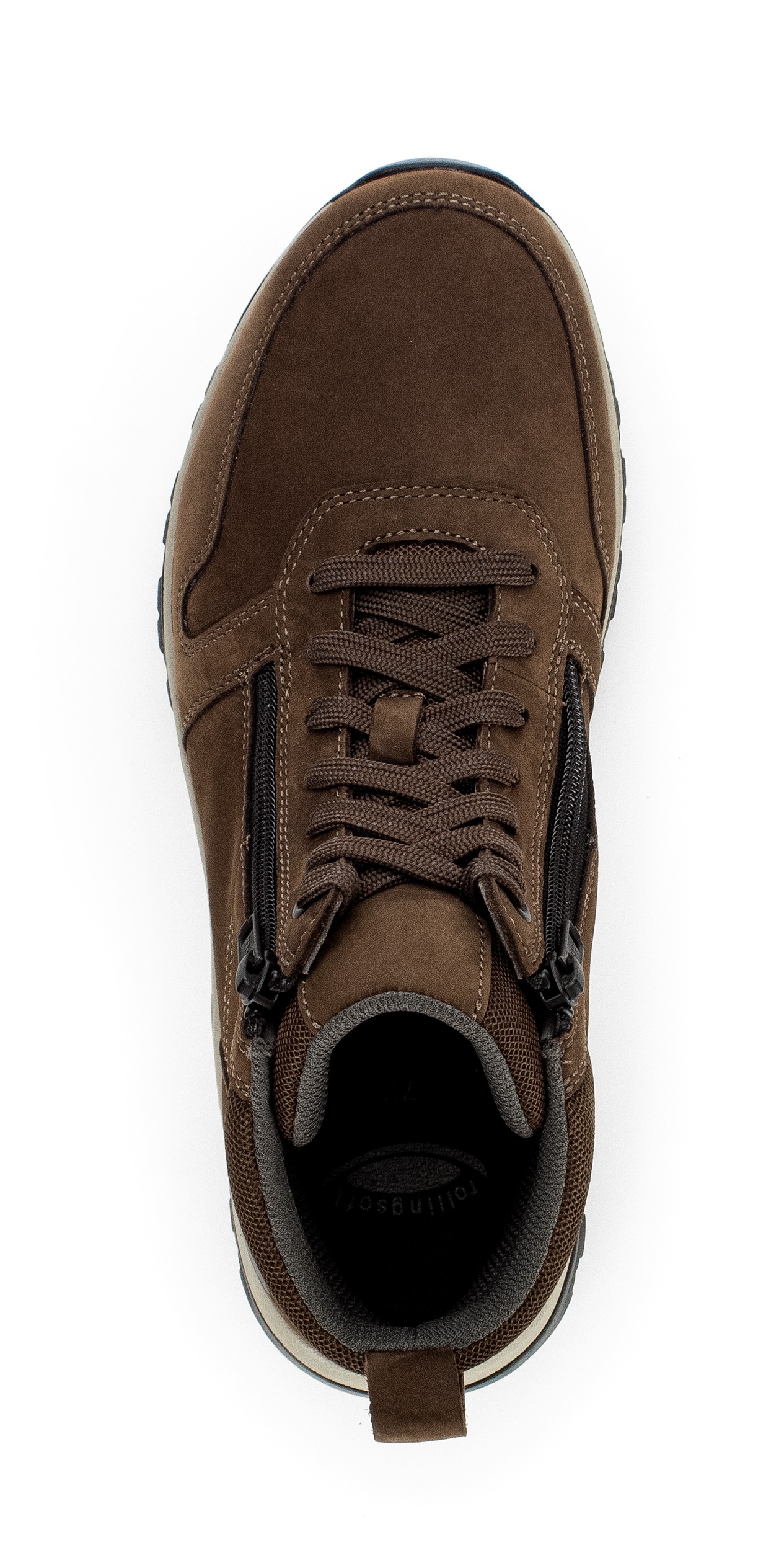 Gabor Rollingsoft Sneaker, Schnürboots, Komfortschuh in Bequemweite G (= weit)