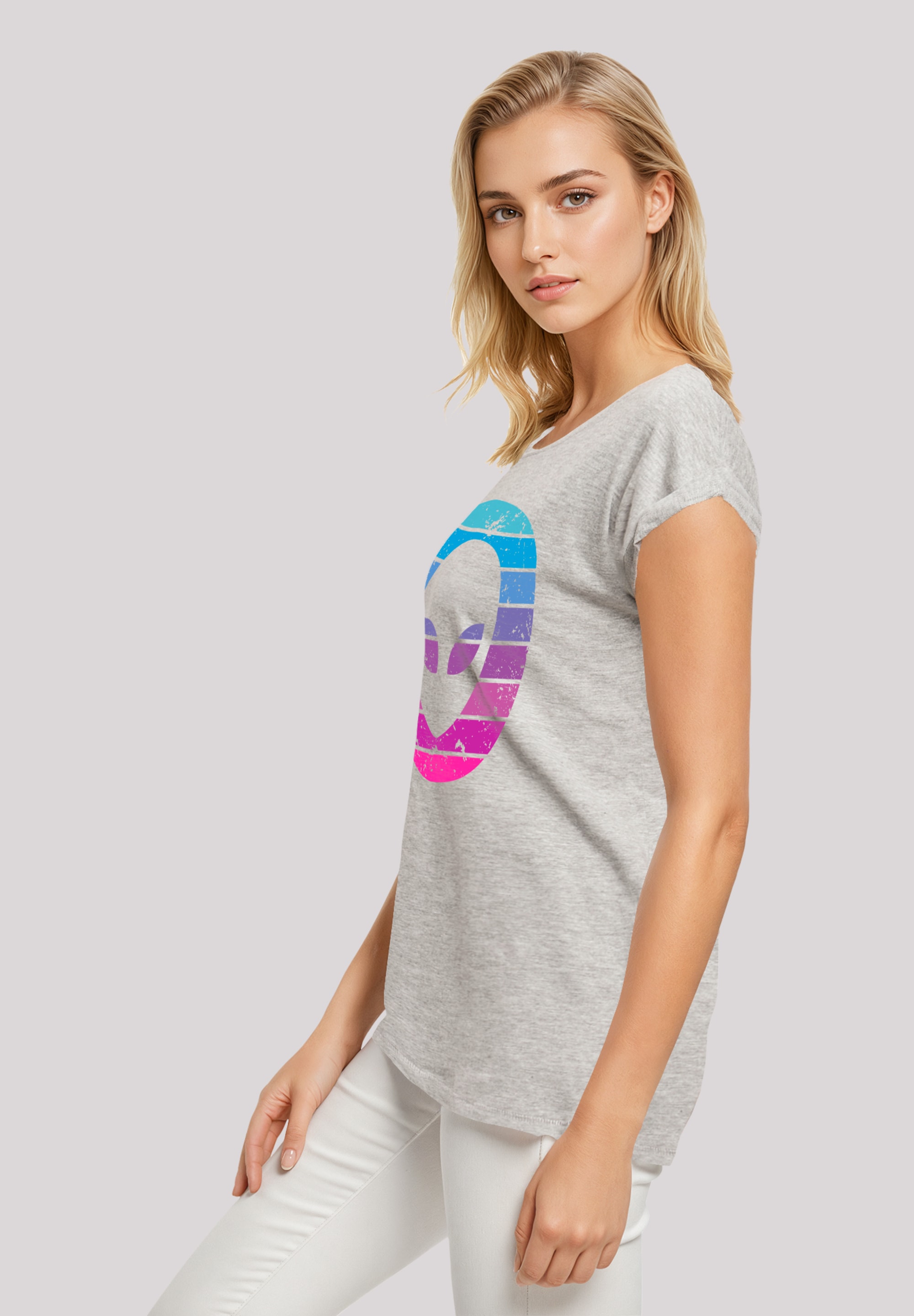 F4NT4STIC T-Shirt »Alien Kopf« Premium Qualität