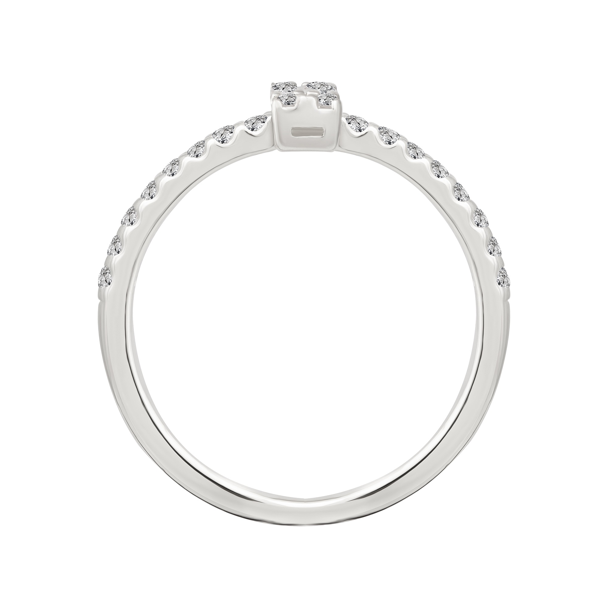 CAÏ Fingerring »925 Silber rhodiniert | bestellen mit online BAUR Zirkonia«