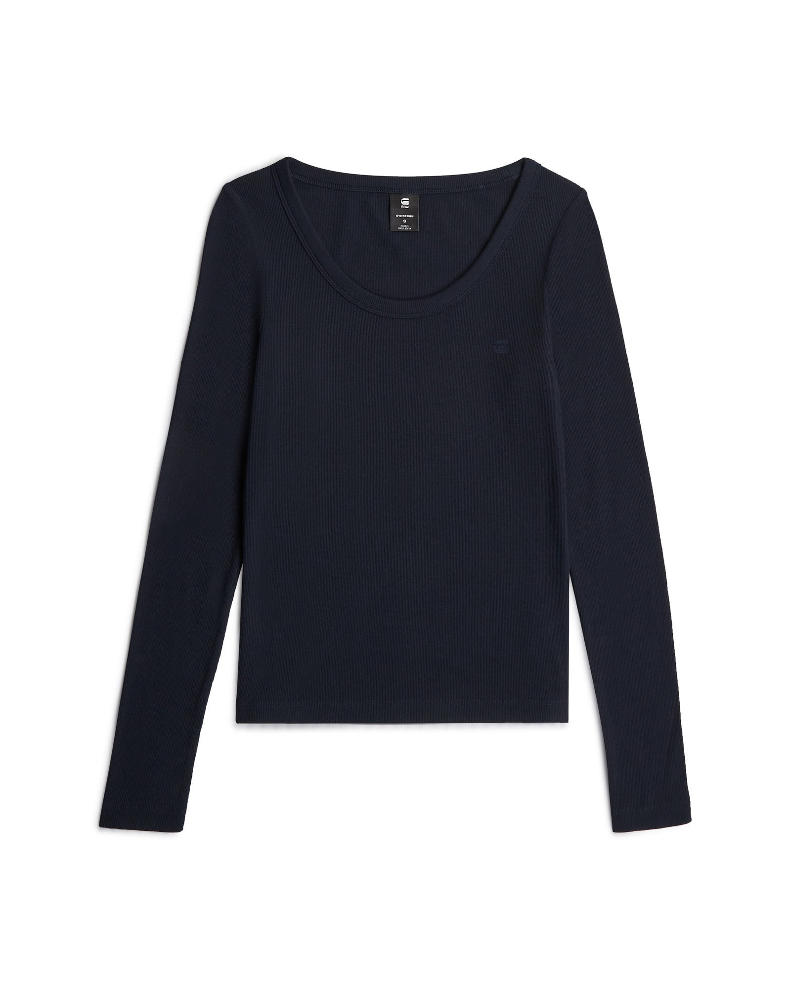 G-STAR T-Shirt »Slim Rib Open Neck T-Shirt«