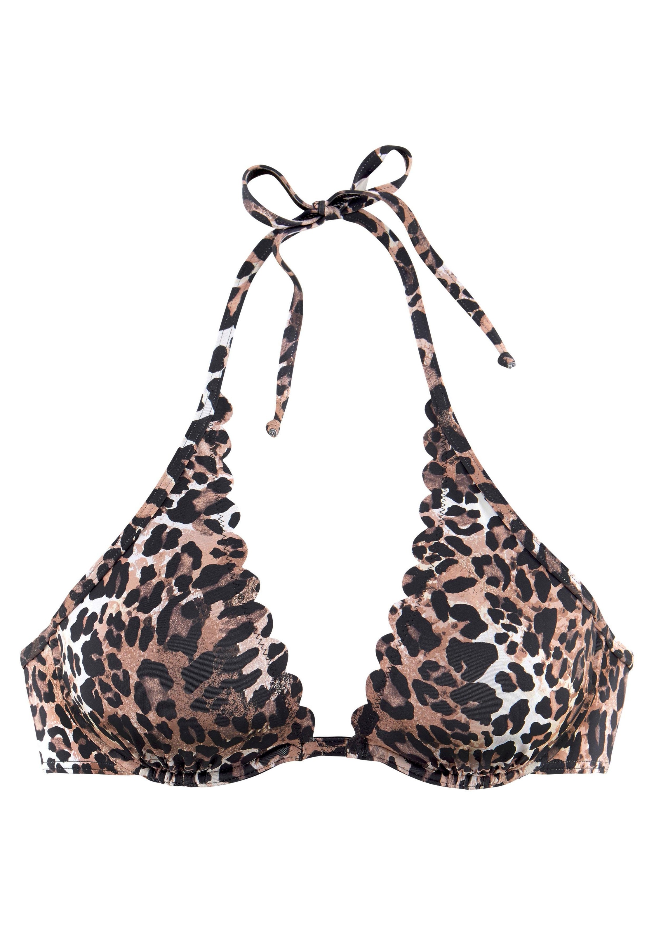 LASCANA Bügel-Bikini-Top Lexa, mit Muschelkante günstig online kaufen