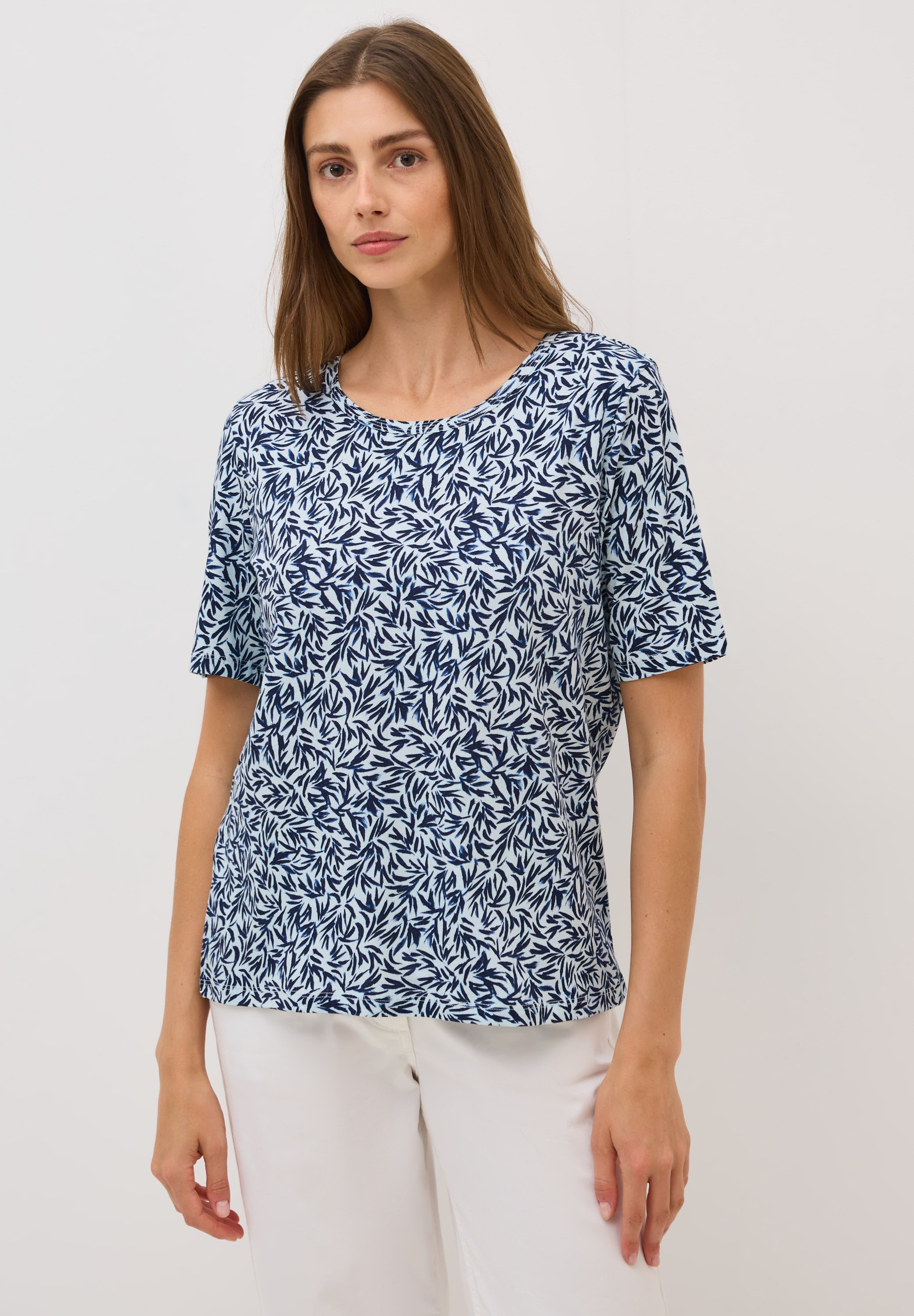 Cecil Print-Shirt, aus reiner Baumwolle günstig online kaufen