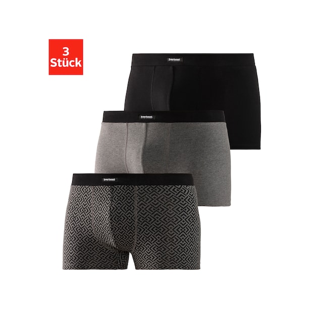 Black Friday Bruno Banani Boxer, (Packung, 3 St.), 1x mit modischem Druck |  BAUR